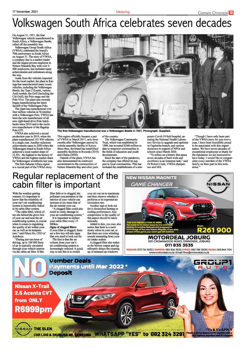 Comaro Chronicle 17 November 2021 page 15