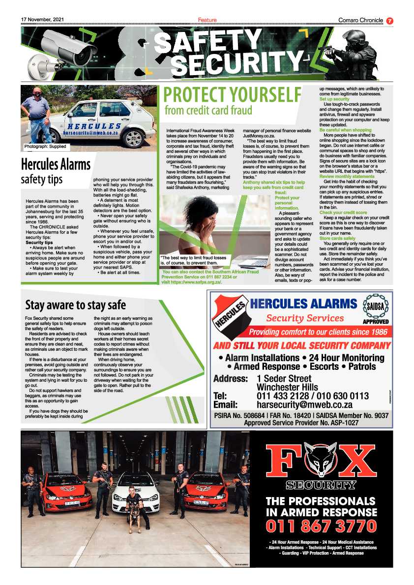 Comaro Chronicle 17 November 2021 page 9