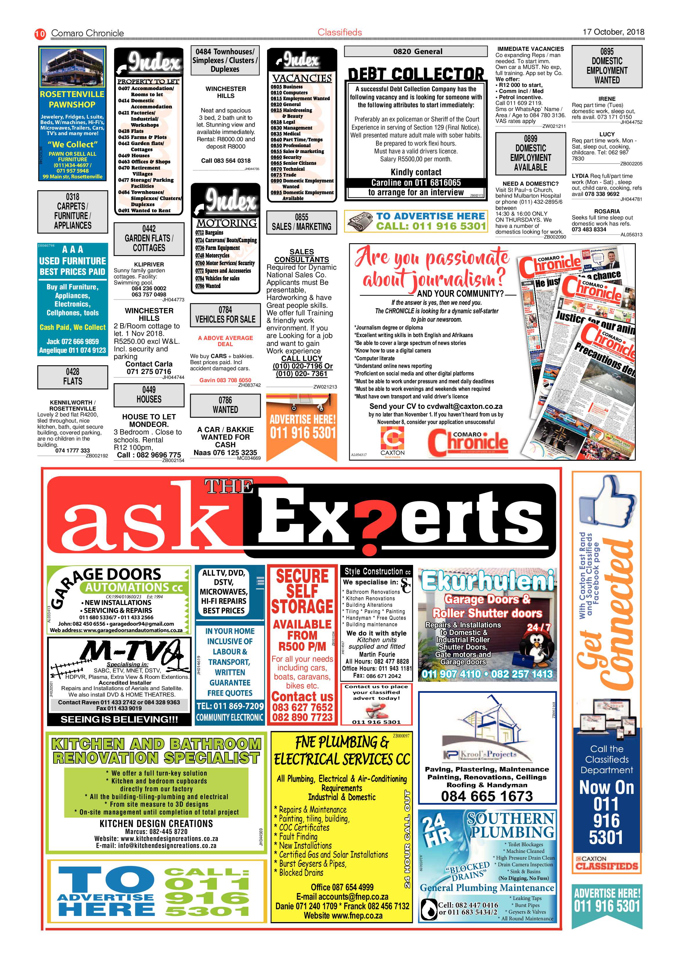 Comaro Chronicle 17 October 2018 page 10