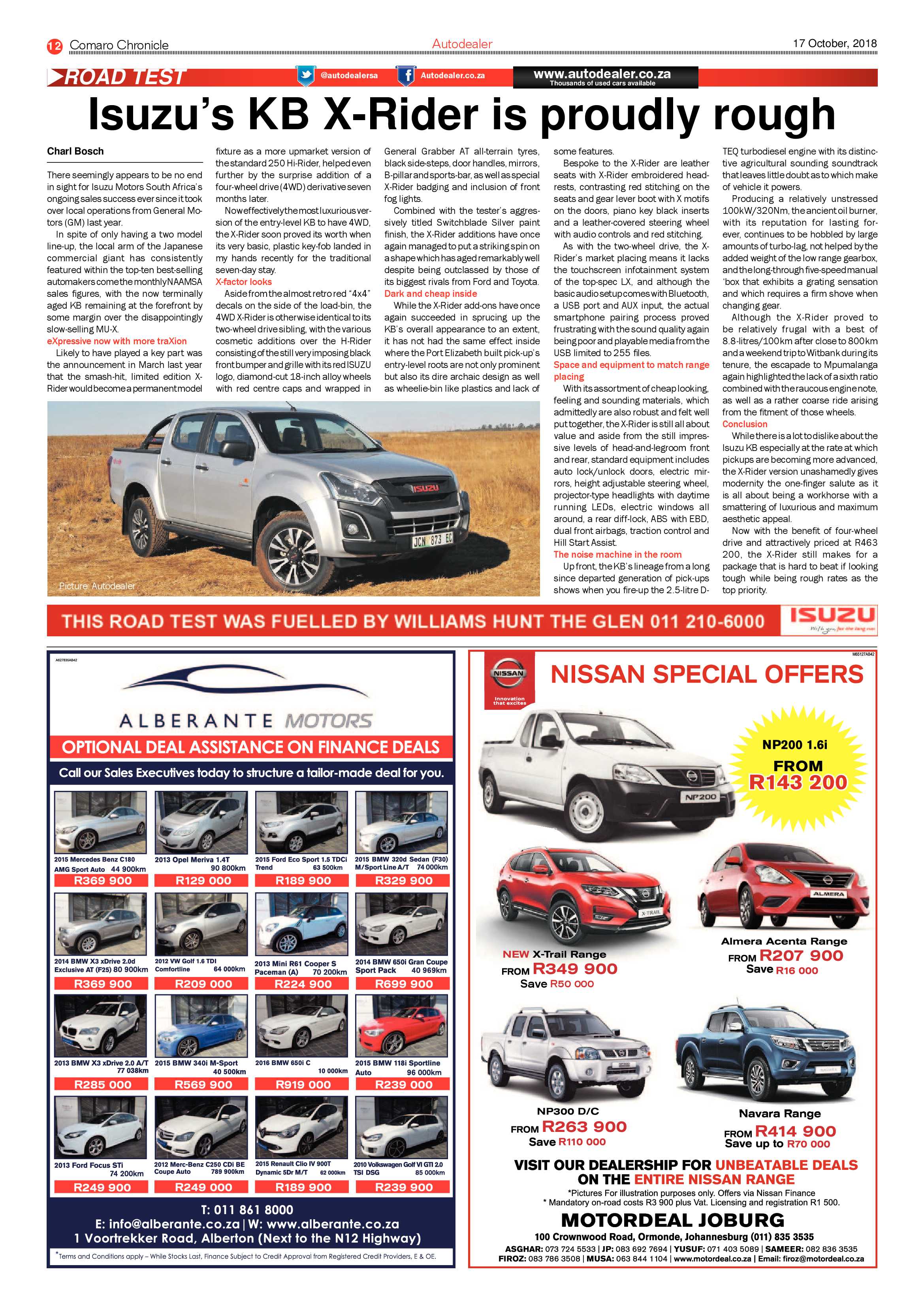 Comaro Chronicle 17 October 2018 page 12