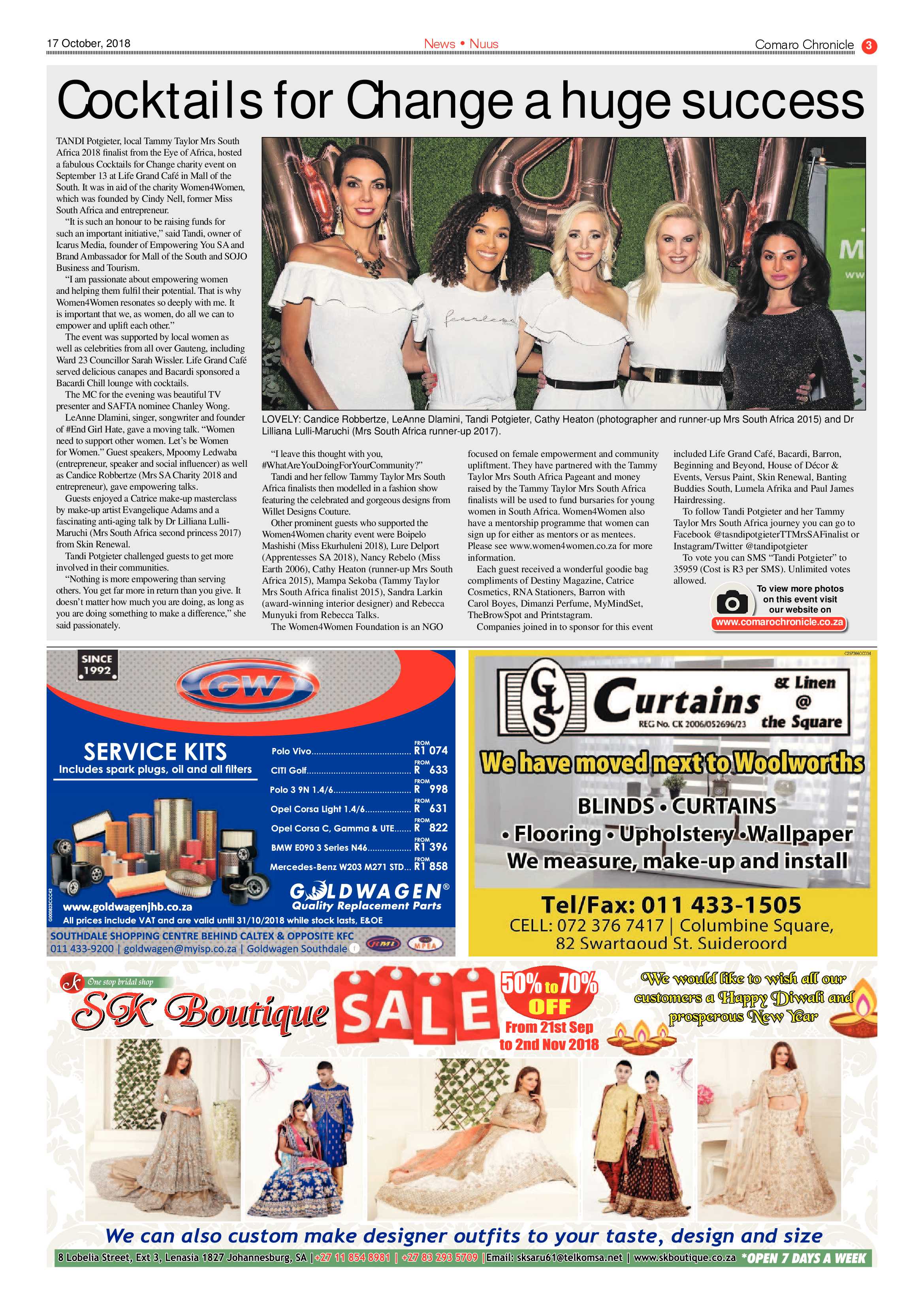Comaro Chronicle 17 October 2018 page 3