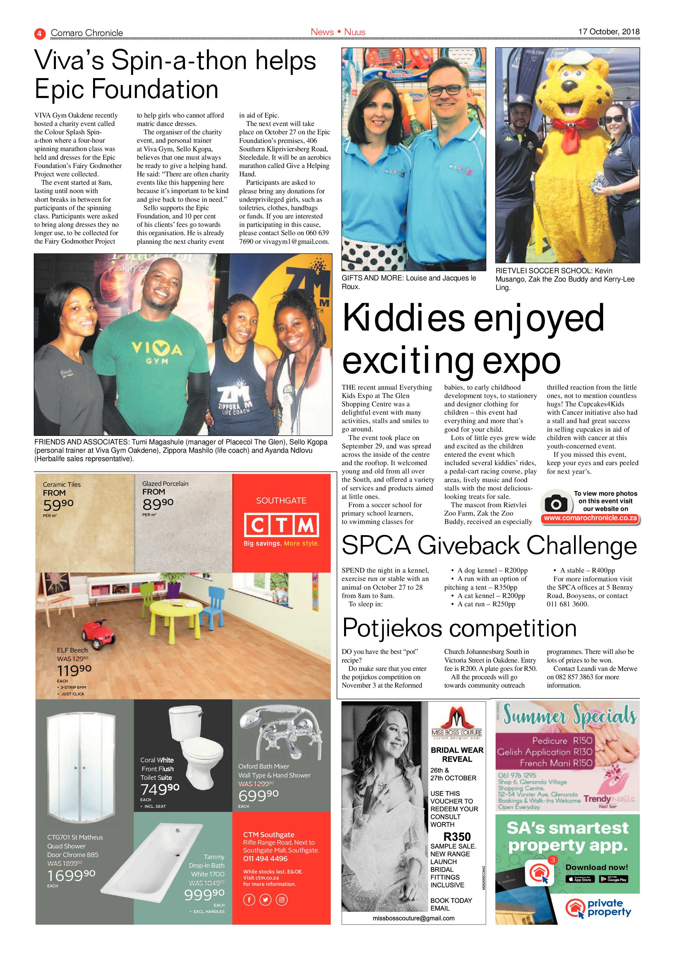 Comaro Chronicle 17 October 2018 page 4
