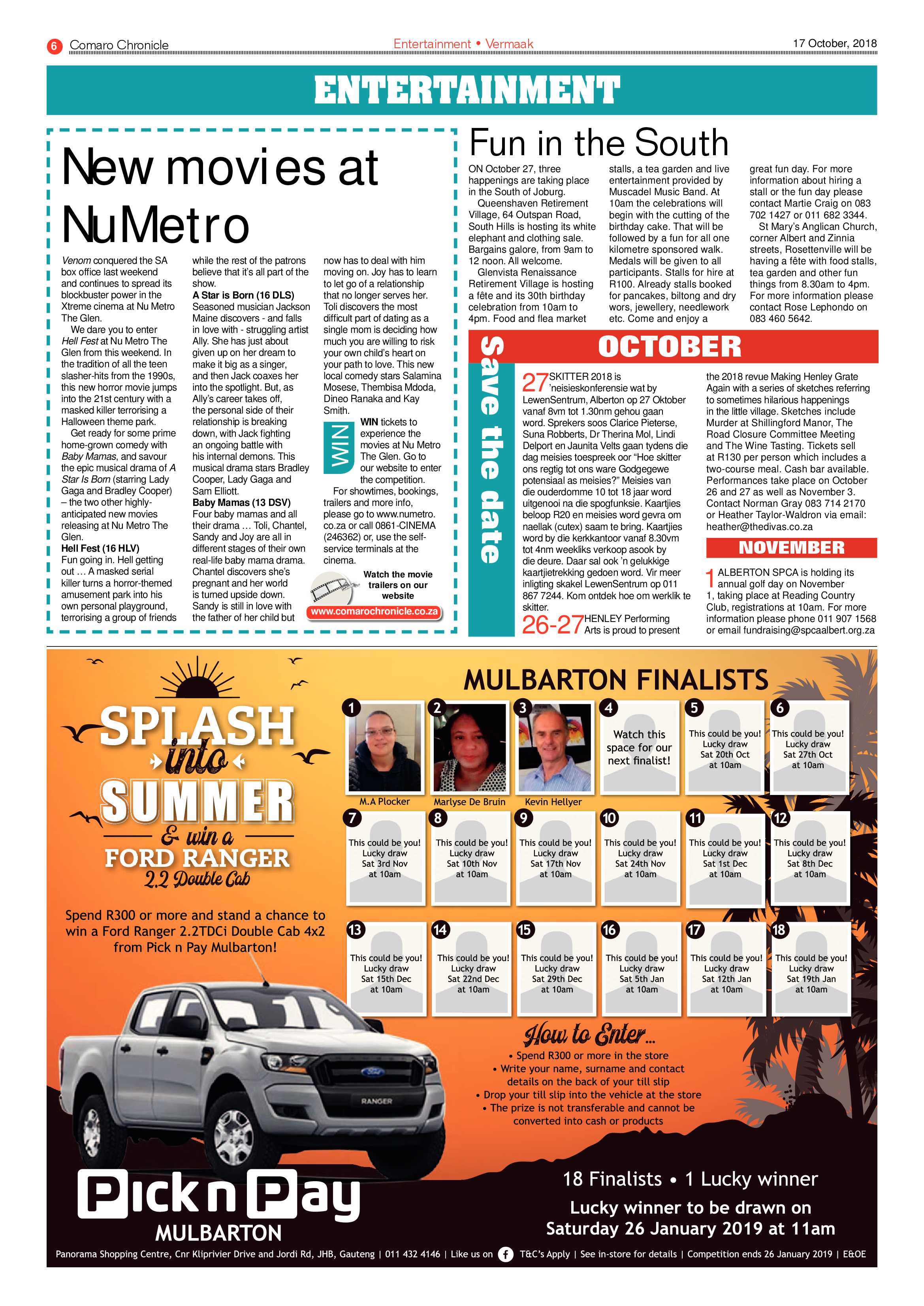Comaro Chronicle 17 October 2018 page 6