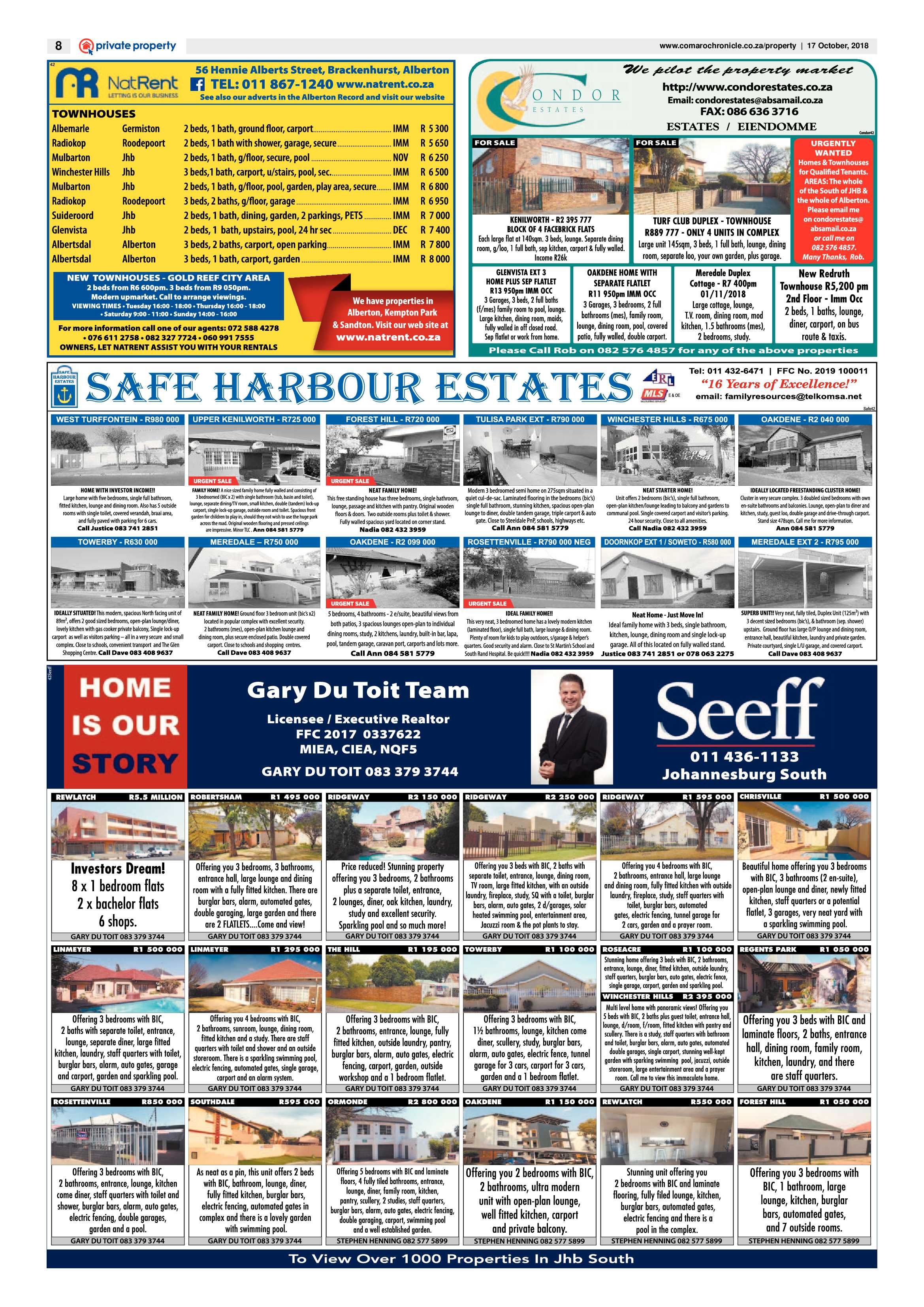 Comaro Chronicle 17 October 2018 page 8