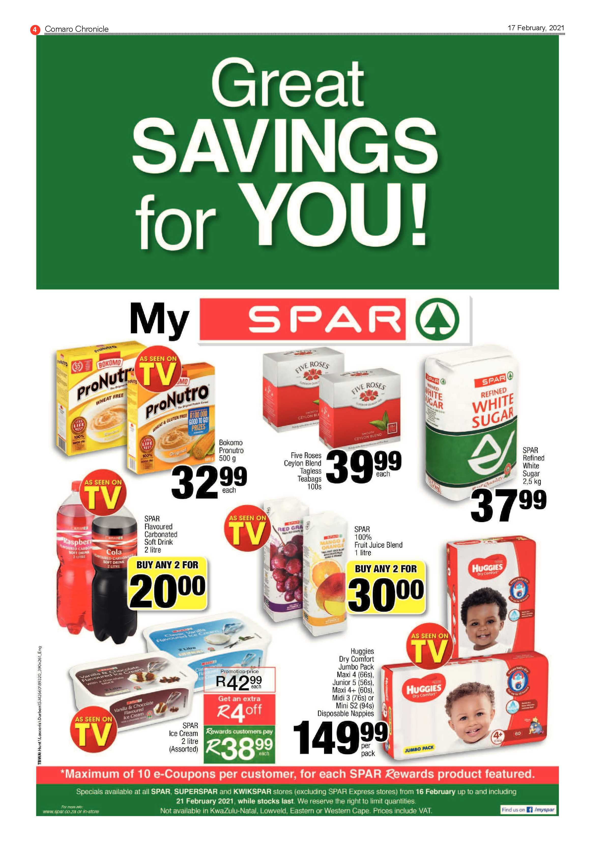Comaro Chronicle 17  February 2021 page 4