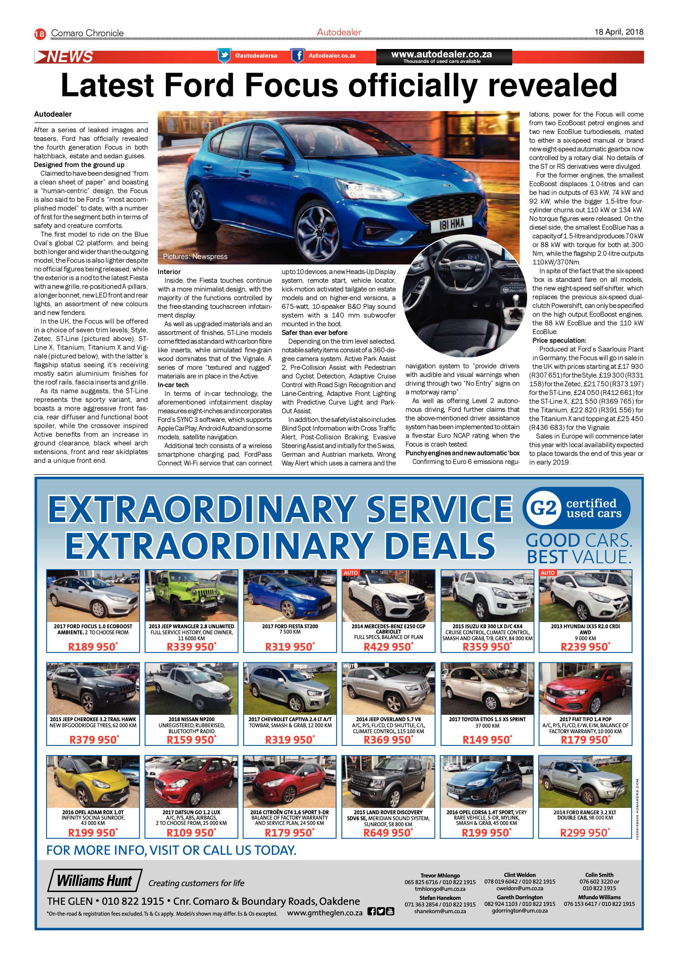 Comaro Chronicle 18 April 2018 page 18