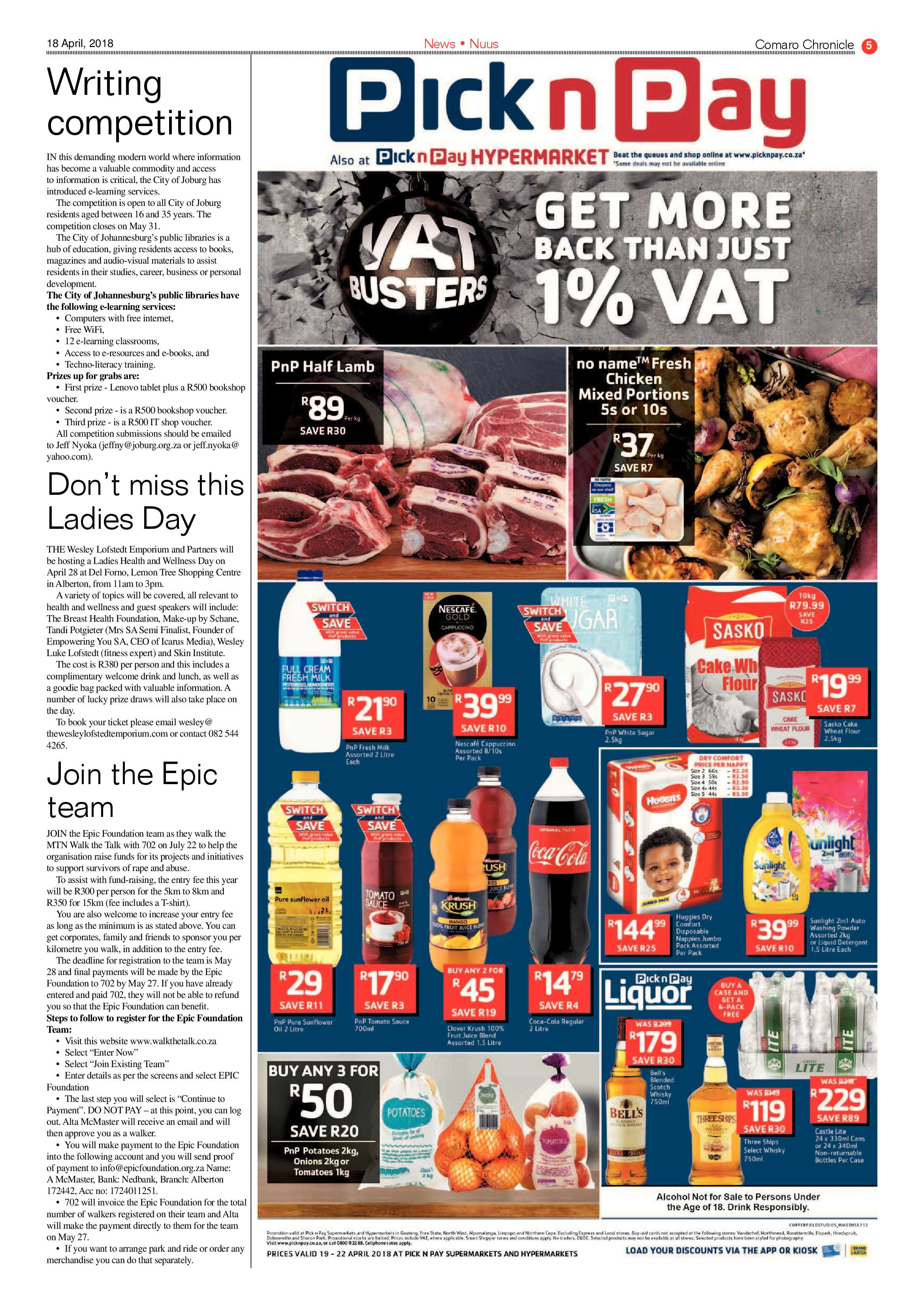Comaro Chronicle 18 April 2018 page 5