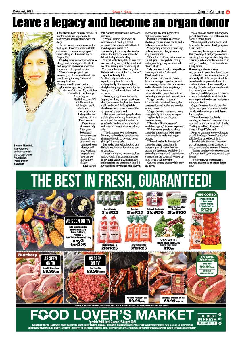 Comaro Chronicle 18 August 2021 page 3