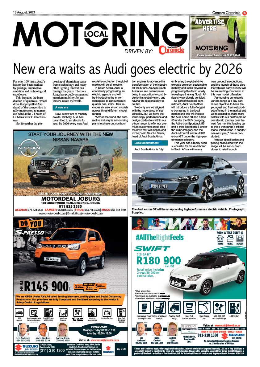 Comaro Chronicle 18 August 2021 page 6
