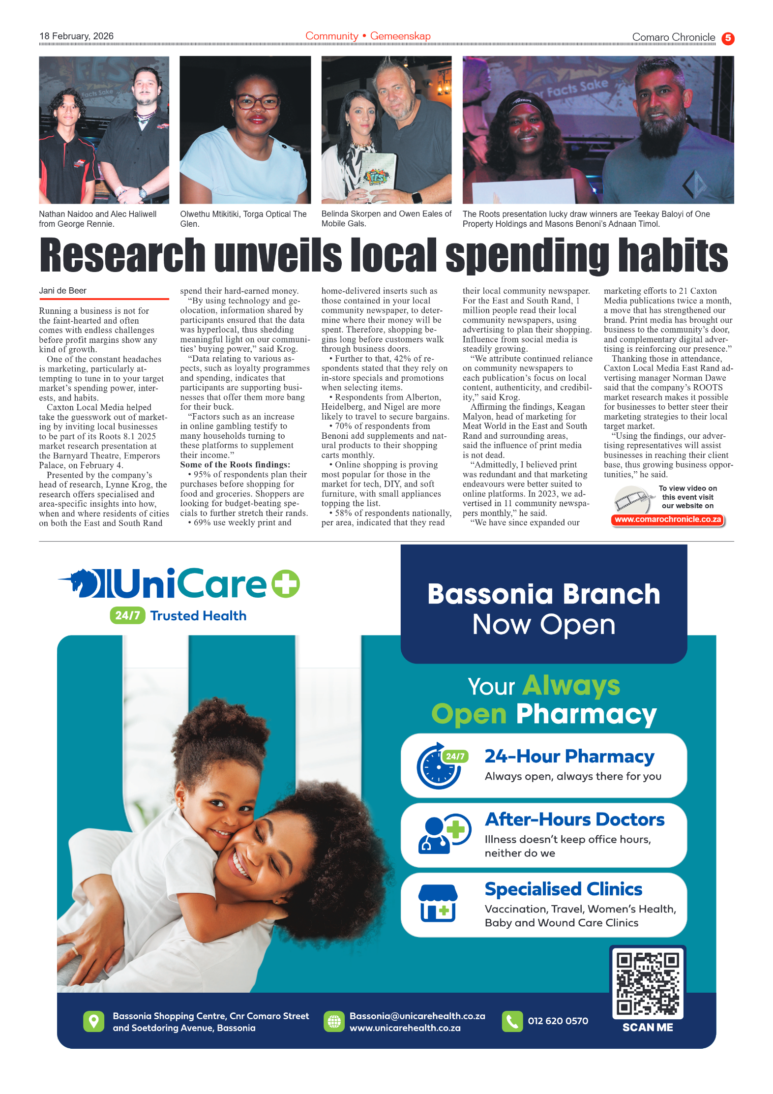 Comaro Chronicle 18 February 2026 page 5