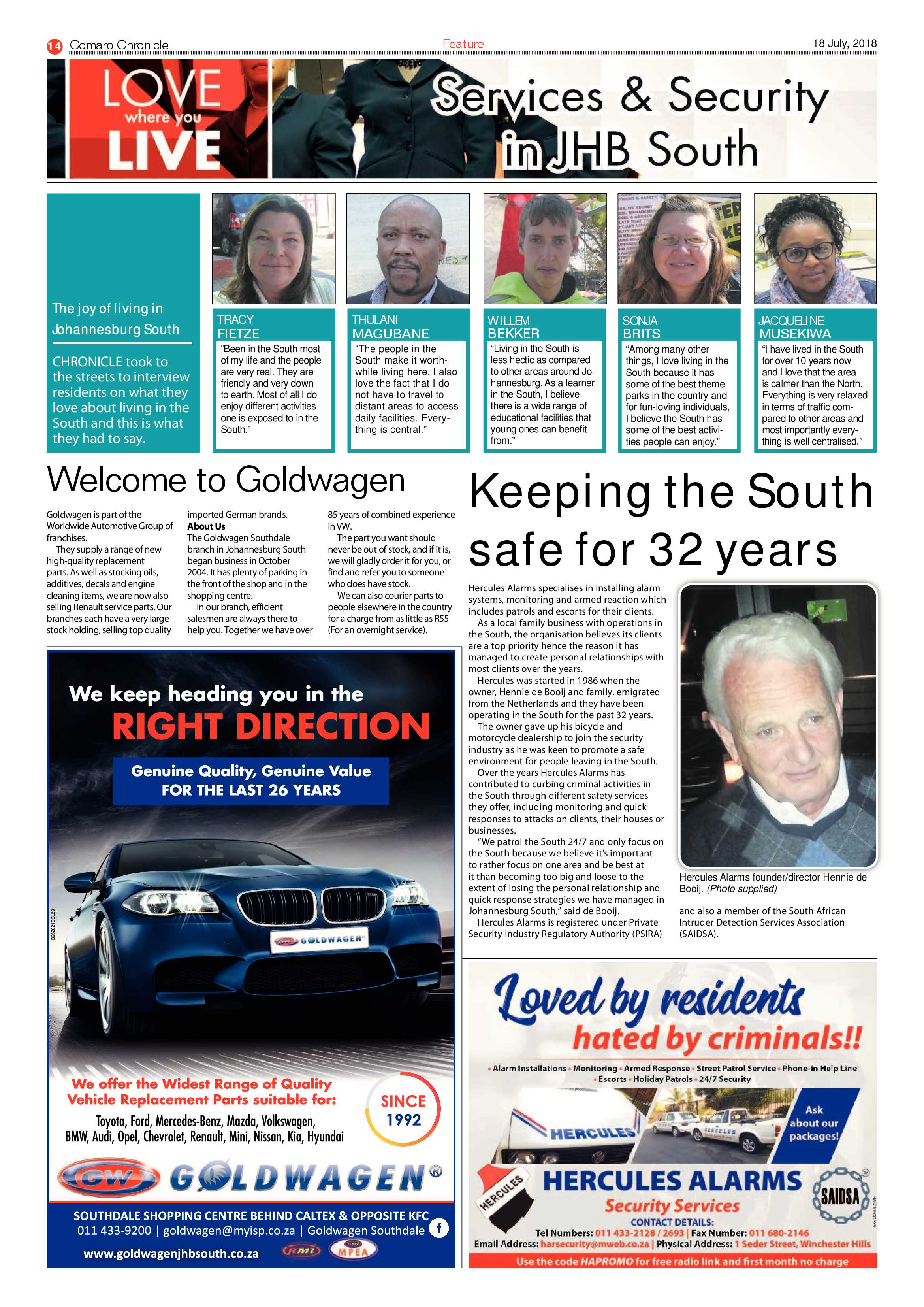 Comaro Chronicle 18 July 2018 page 14