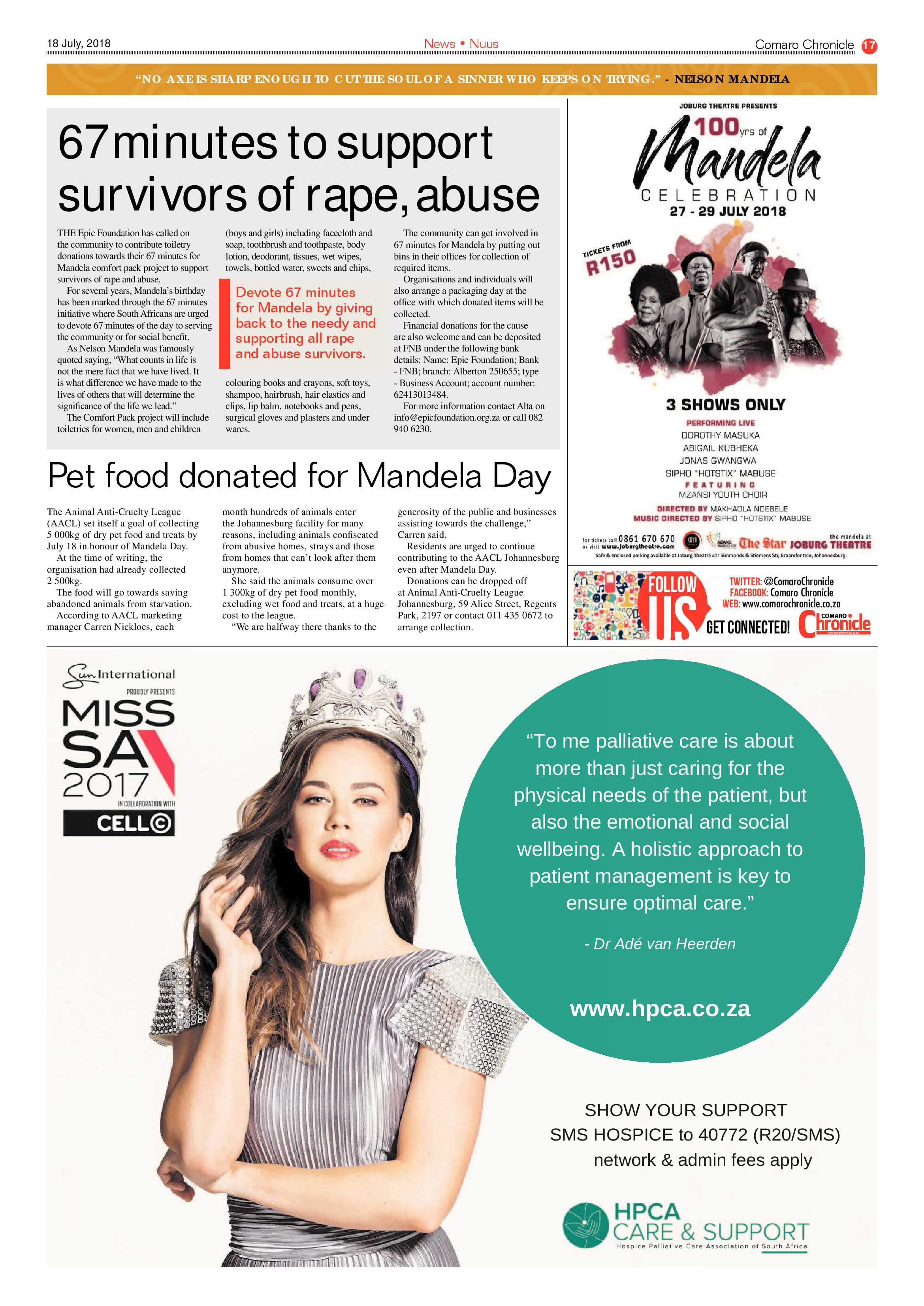 Comaro Chronicle 18 July 2018 page 17