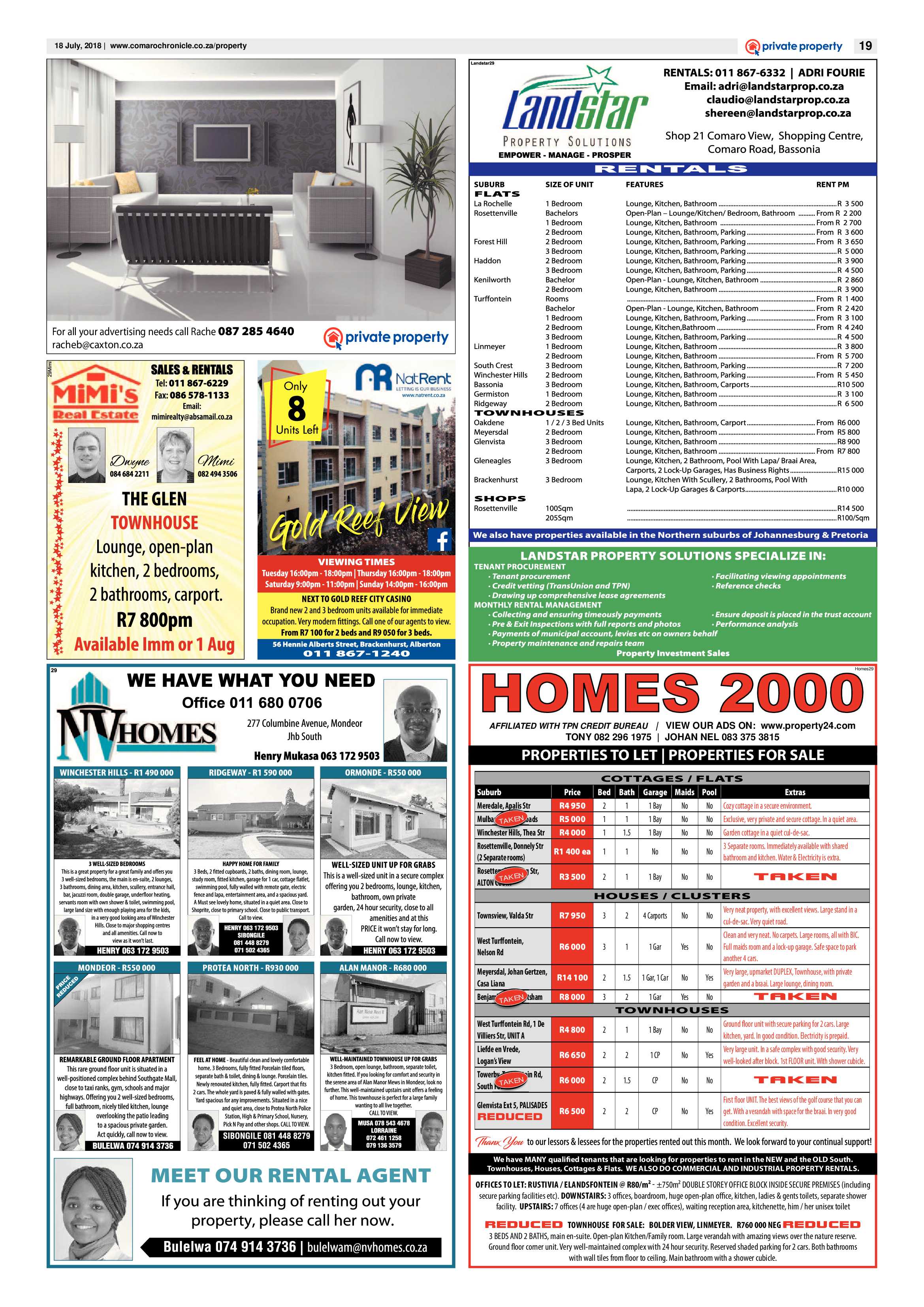 Comaro Chronicle 18 July 2018 page 19