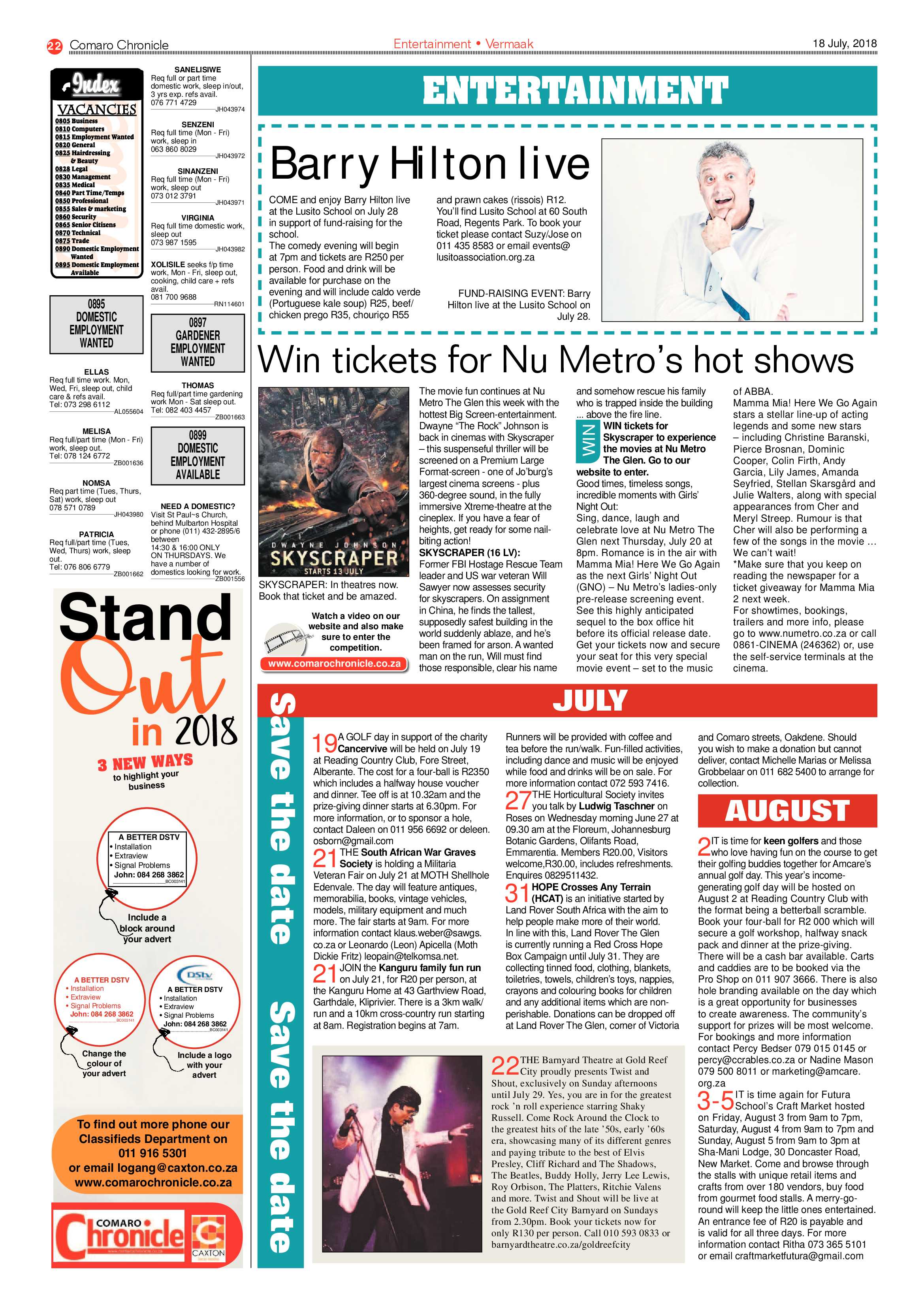 Comaro Chronicle 18 July 2018 page 22