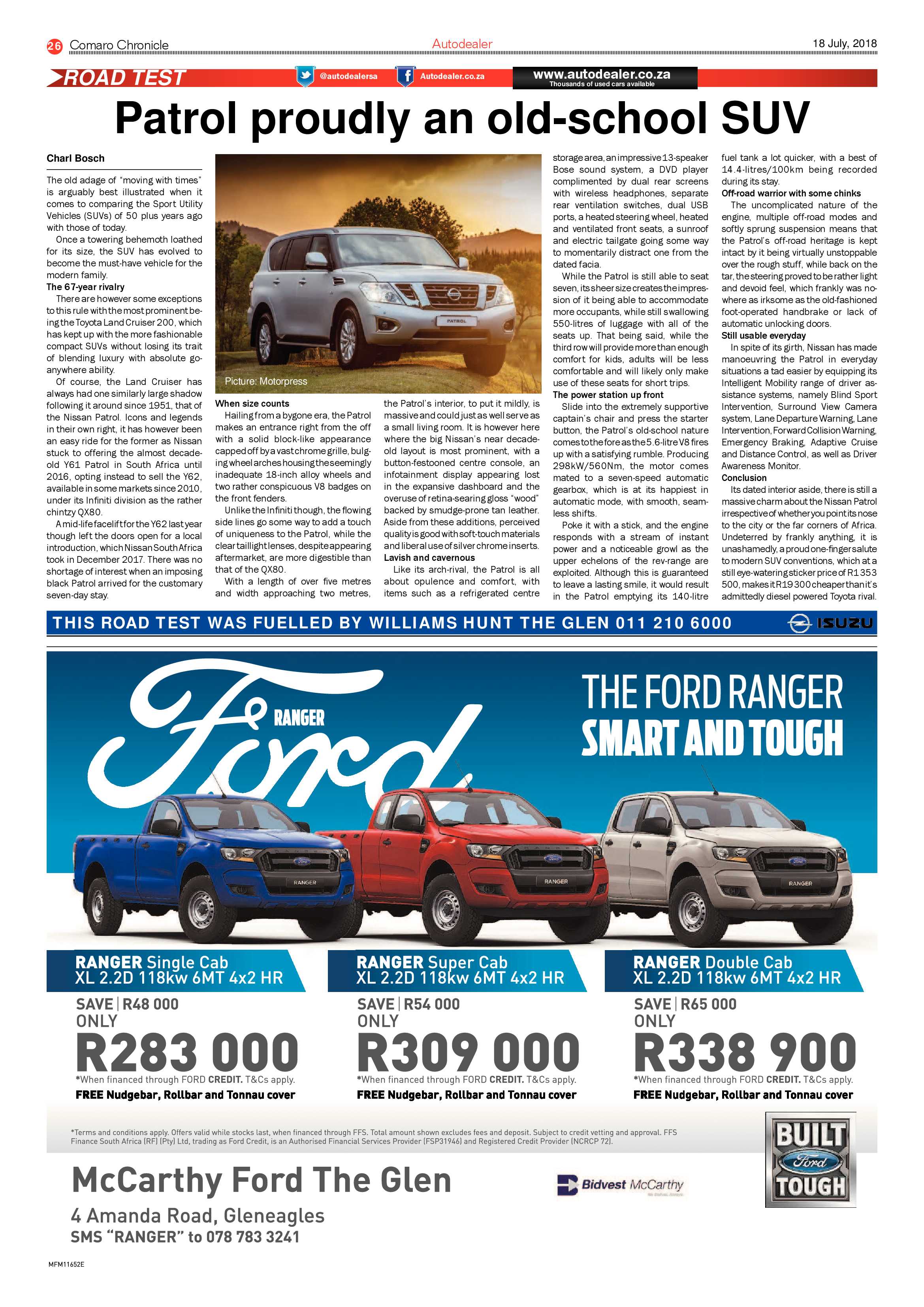Comaro Chronicle 18 July 2018 page 26