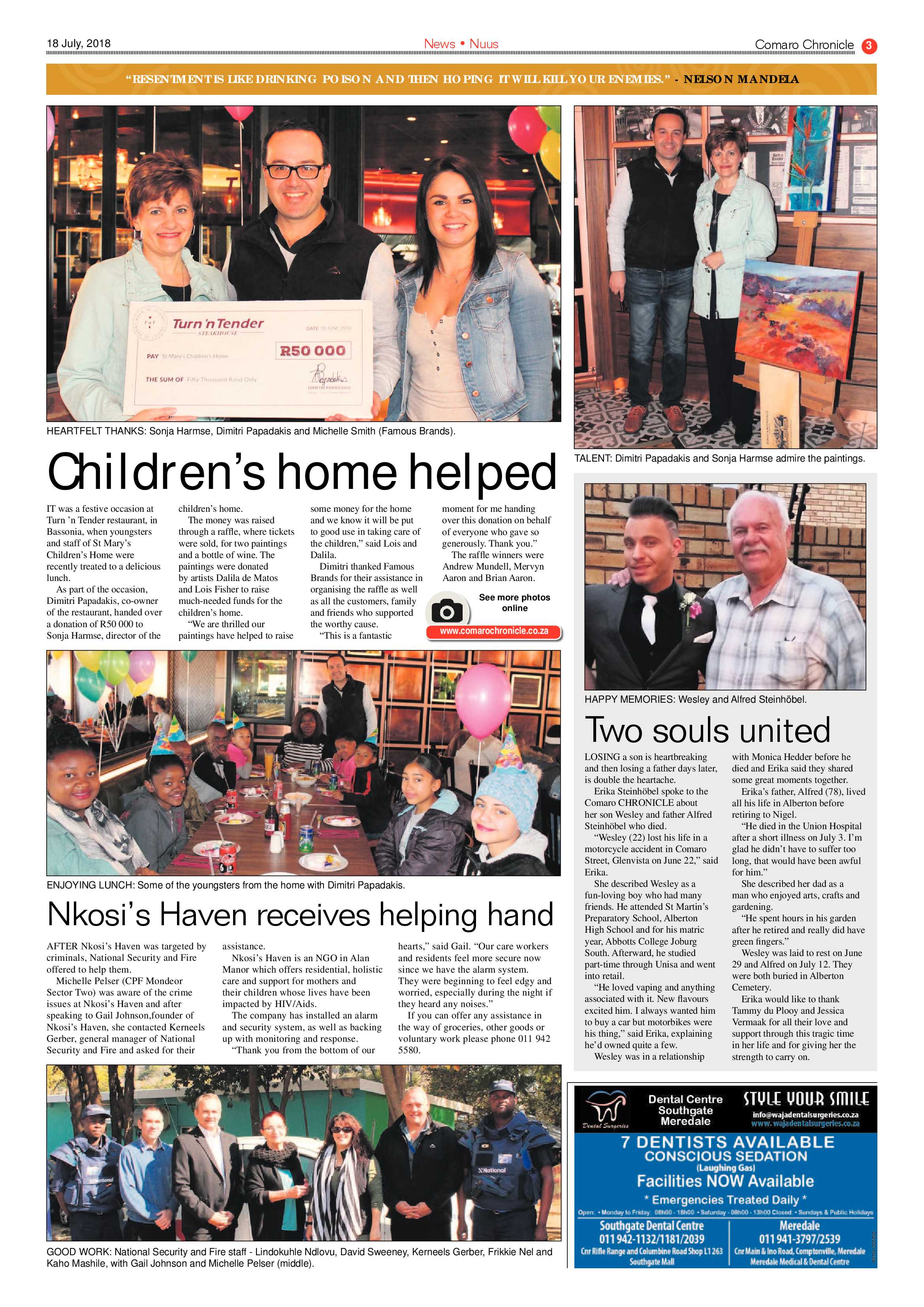 Comaro Chronicle 18 July 2018 page 3