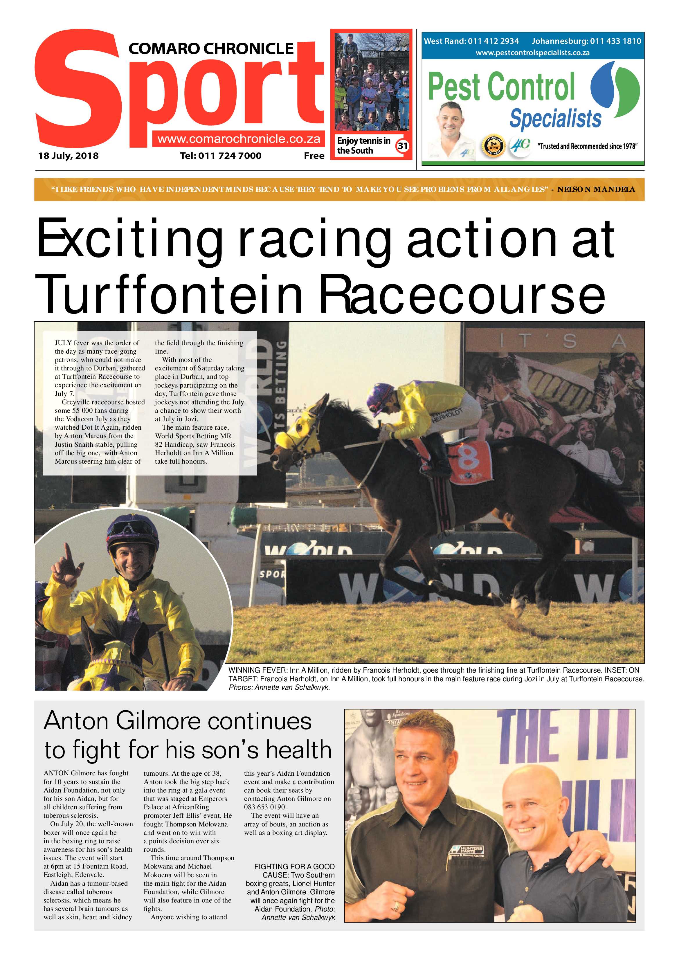 Comaro Chronicle 18 July 2018 page 32