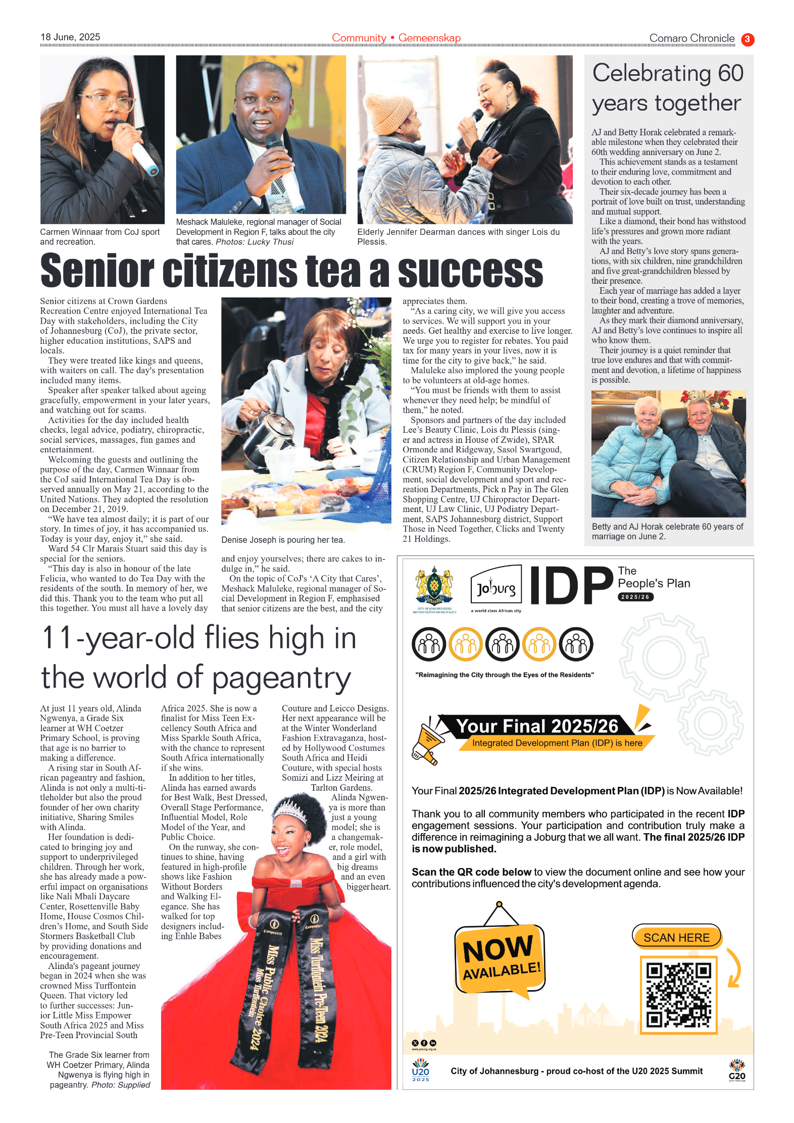 Comaro Chronicle 18 June 2025 page 3