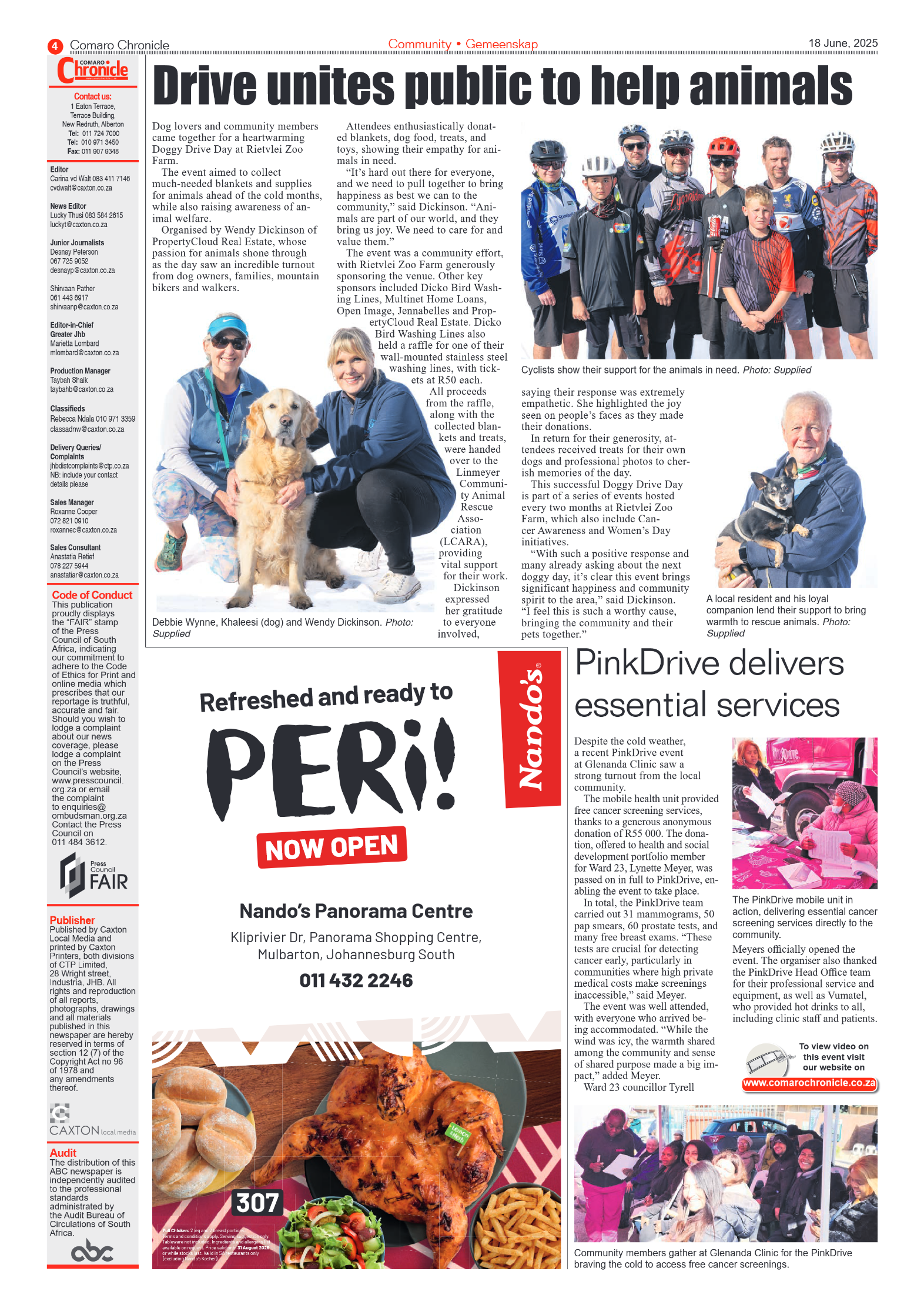 Comaro Chronicle 18 June 2025 page 4