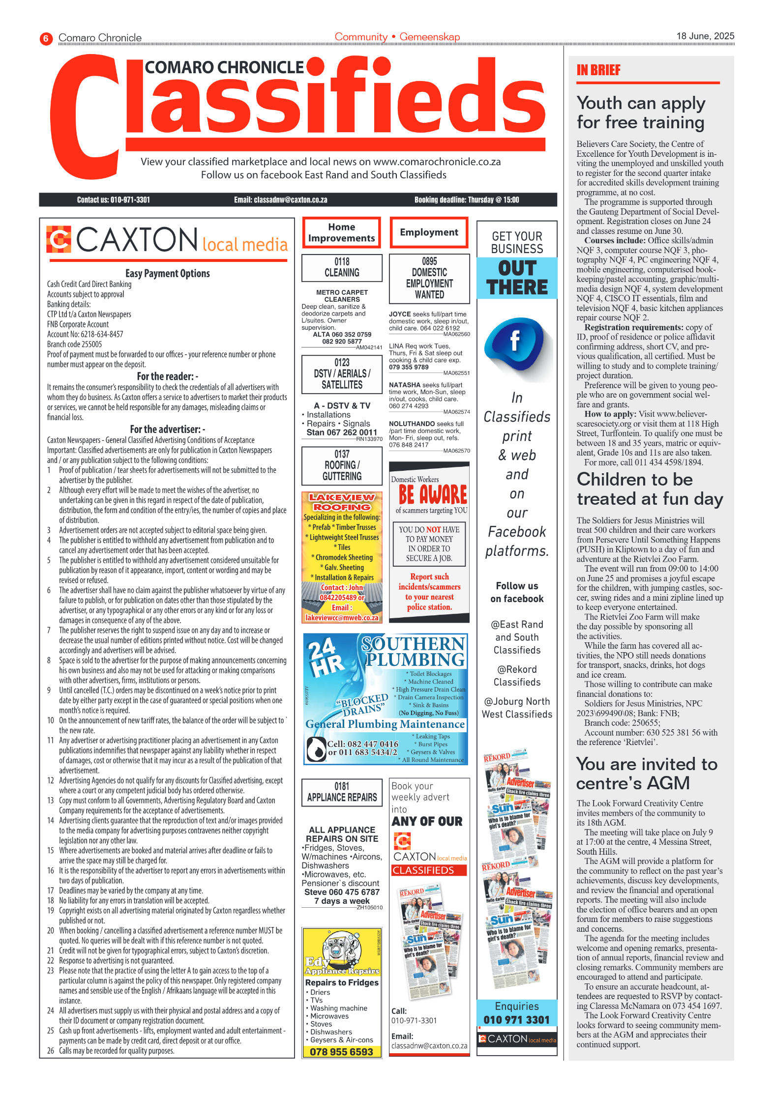 Comaro Chronicle 18 June 2025 page 6