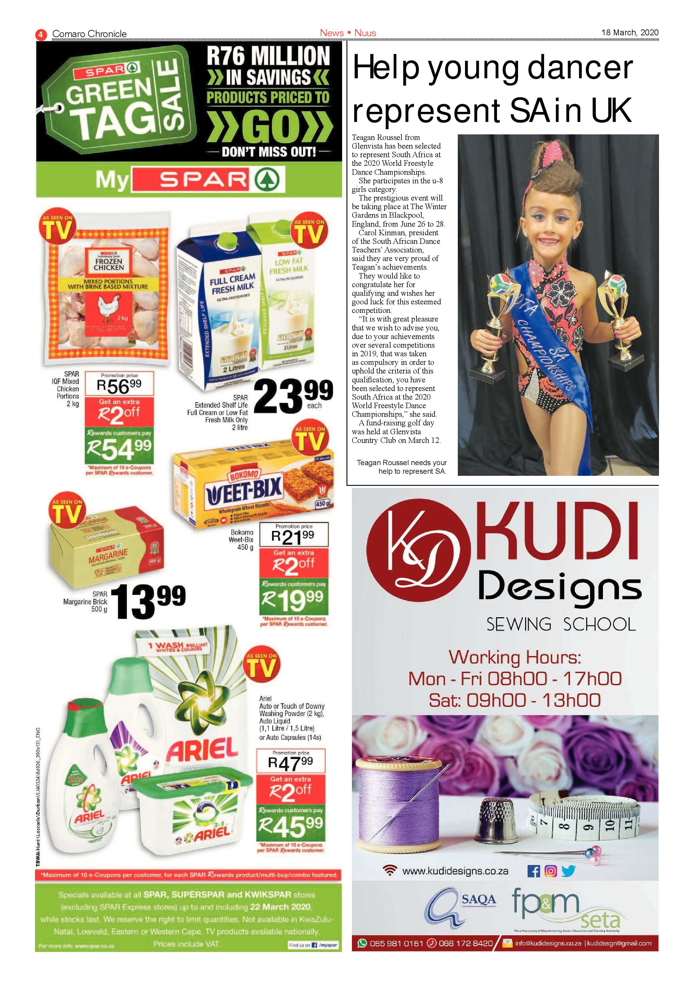 Comaro Chronicle 18 March 2020 page 4
