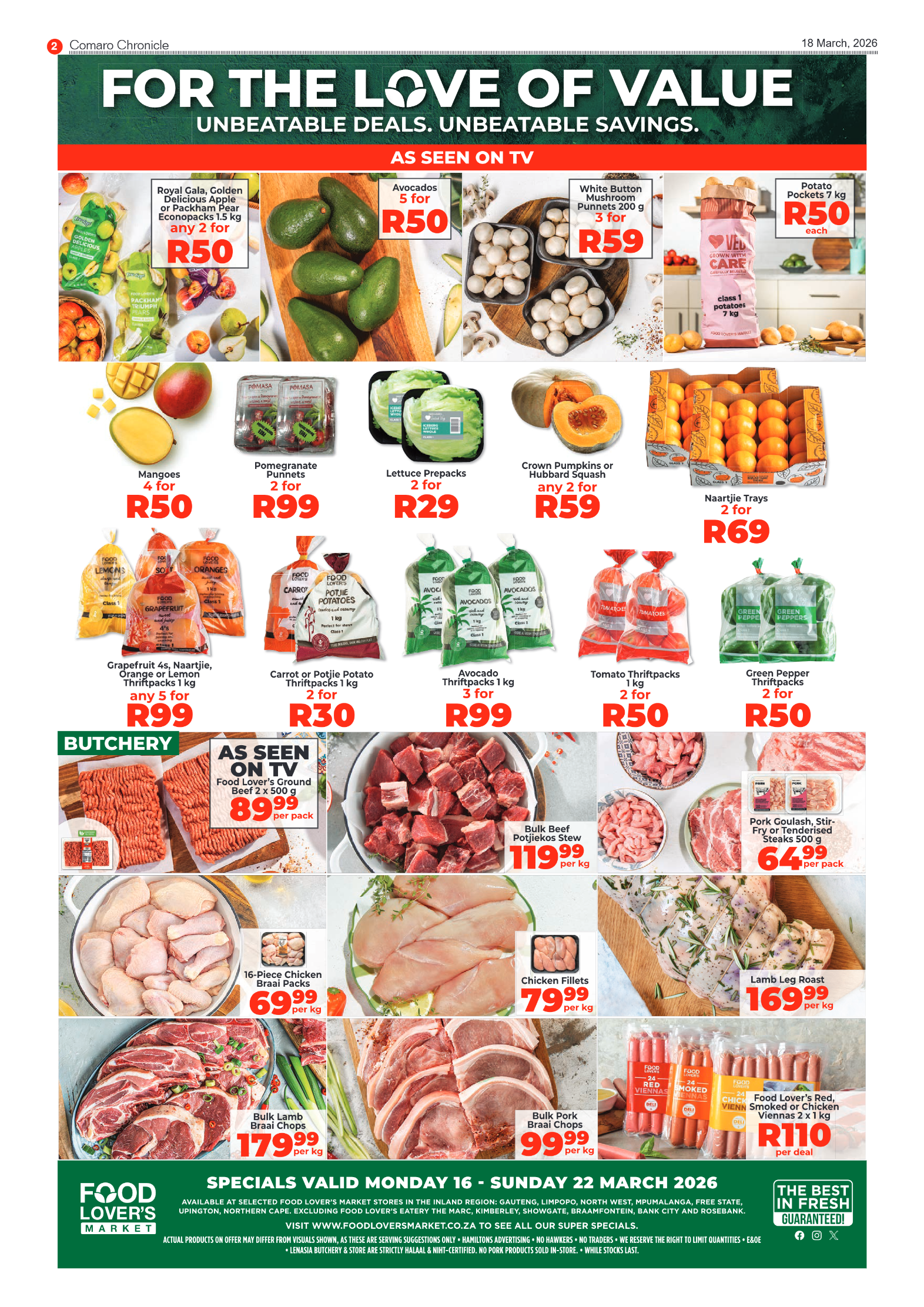 Comaro Chronicle 18 March 2026 page 2