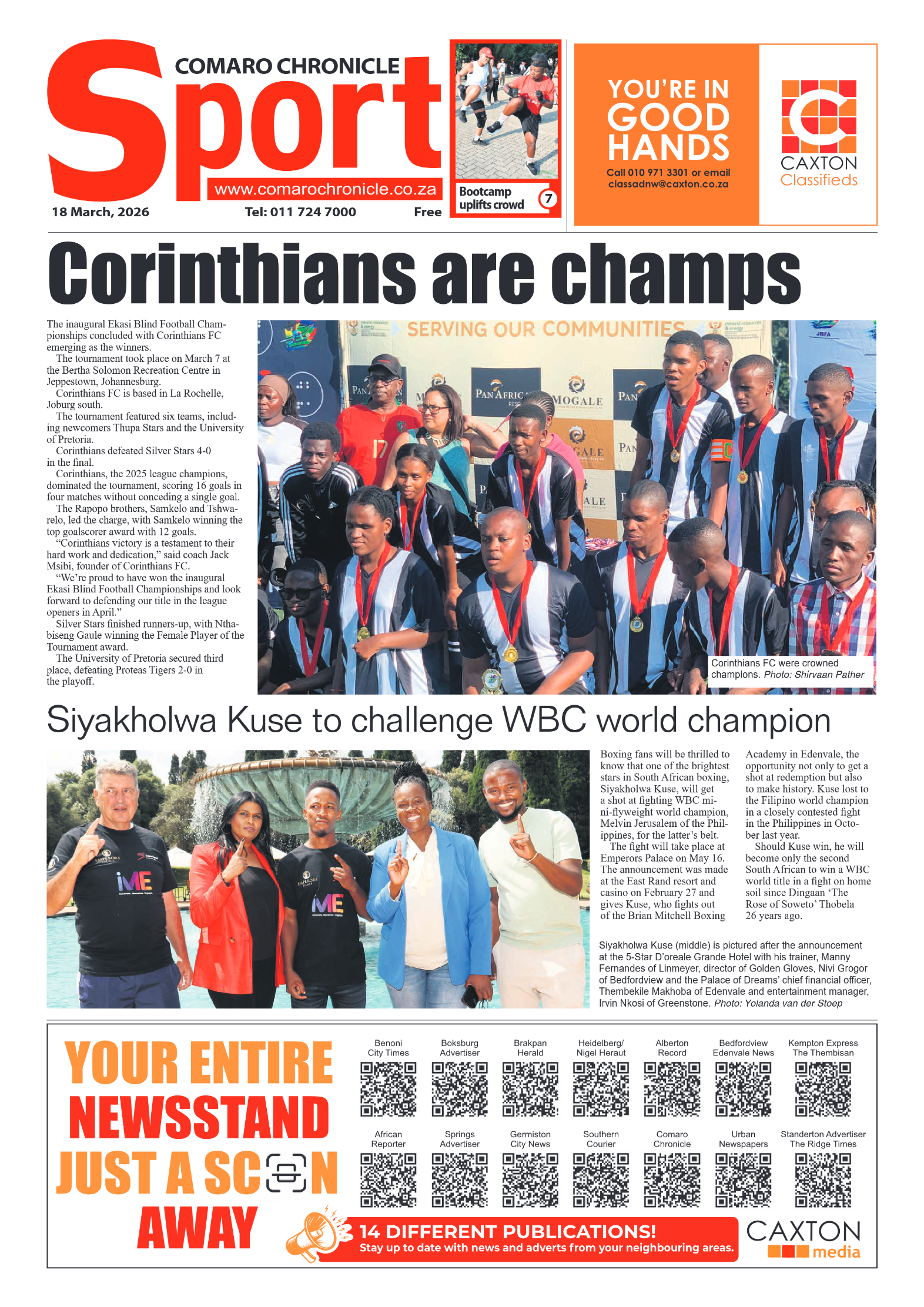 Comaro Chronicle 18 March 2026 page 8