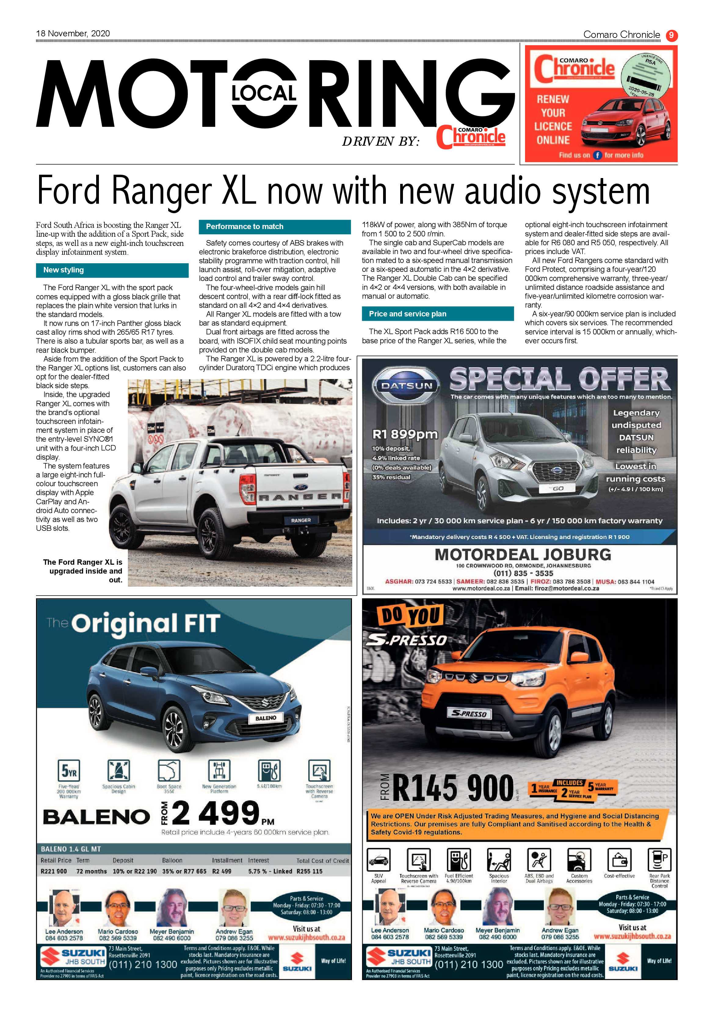 Comaro Chronicle 18 November  2020 page 9