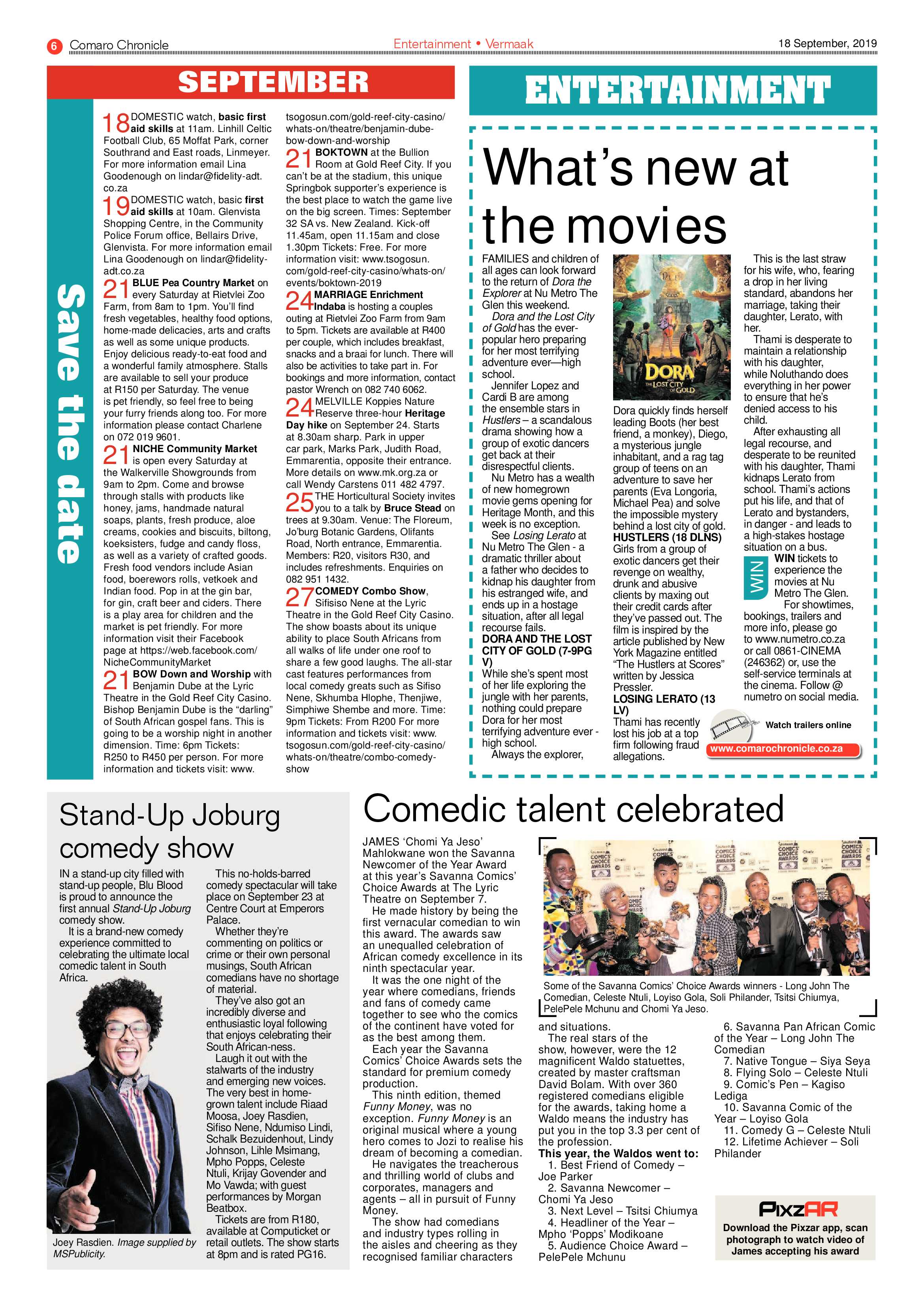 Comaro Chronicle 18 September 2019 page 6