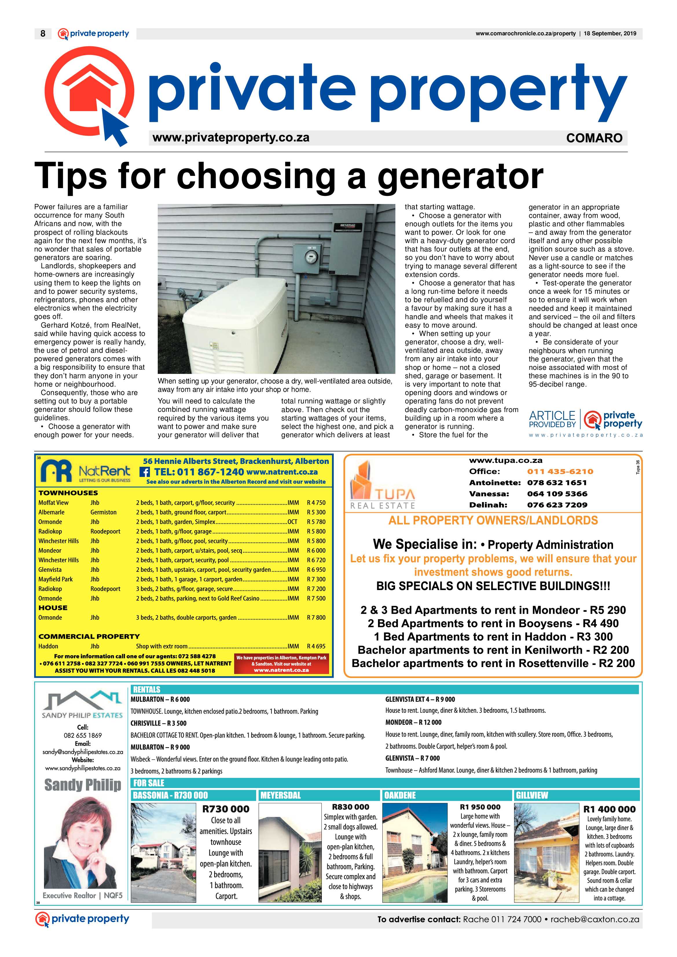 Comaro Chronicle 18 September 2019 page 8