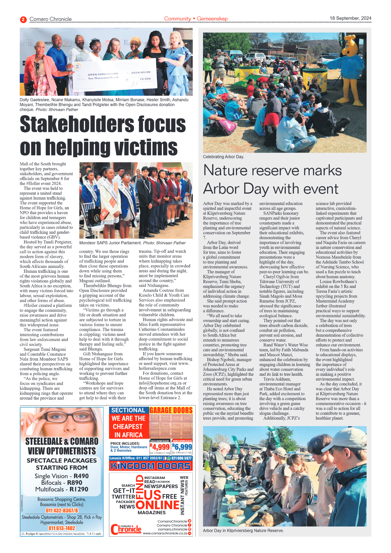 Comaro Chronicle 18 September 2024 page 2