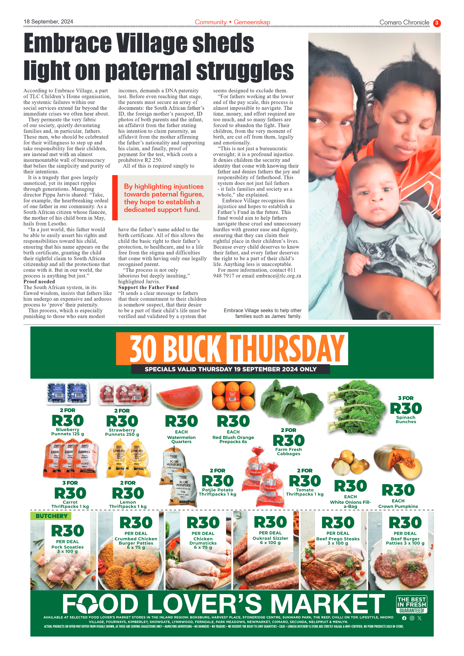 Comaro Chronicle 18 September 2024 page 3