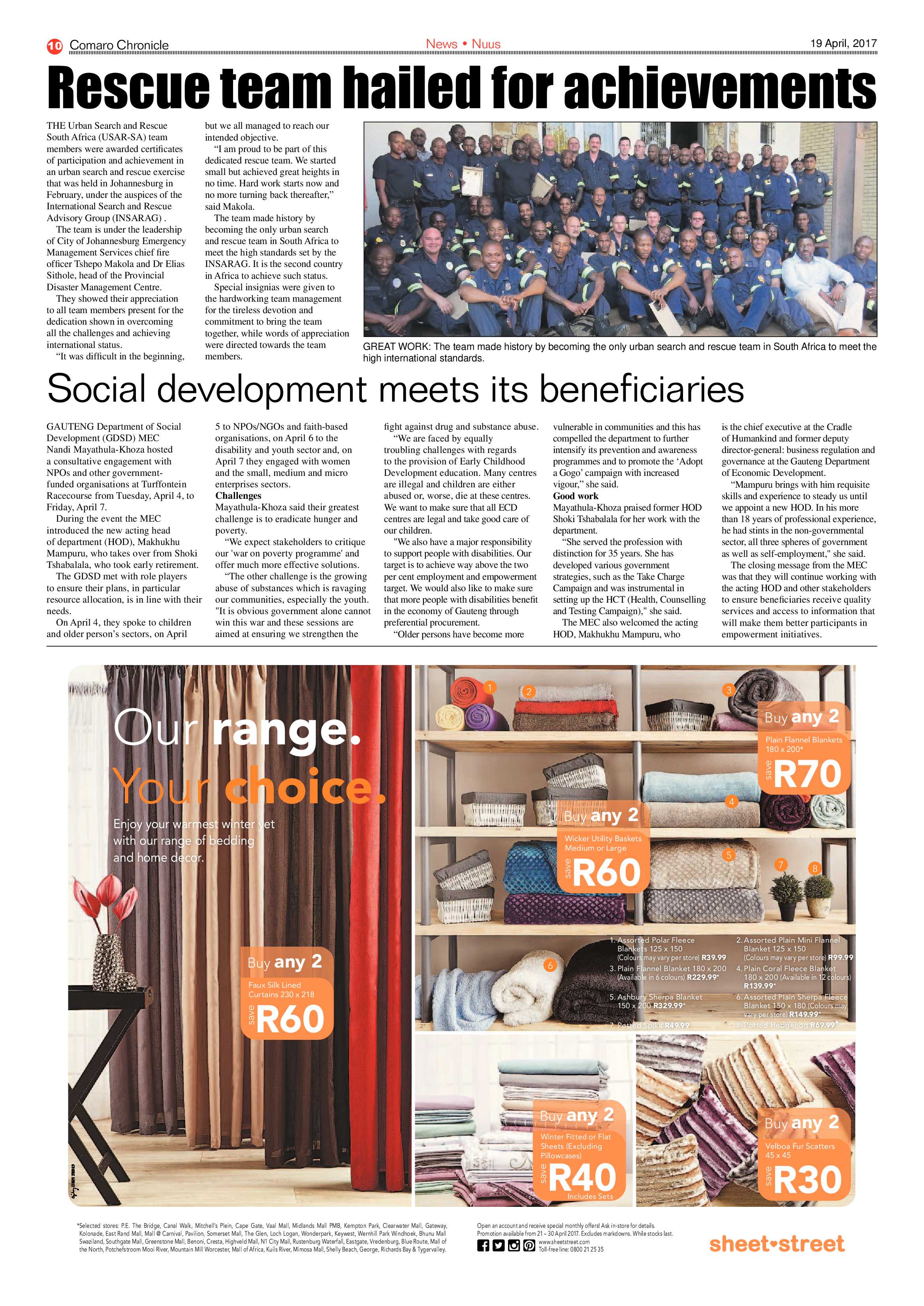 Comaro Chronicle 19 April 2017 page 10