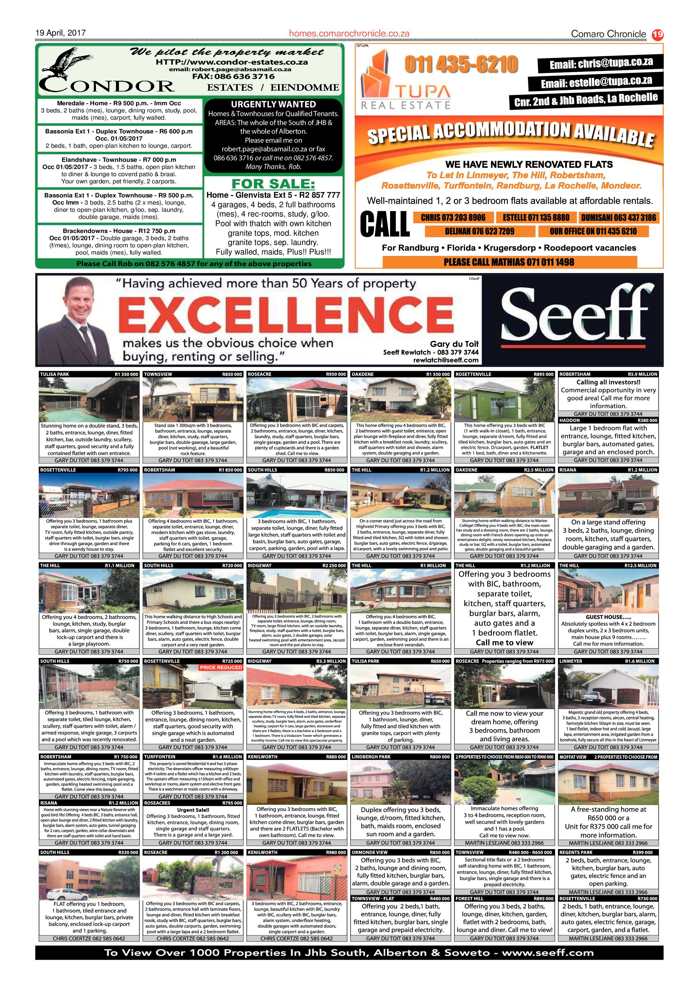 Comaro Chronicle 19 April 2017 page 19
