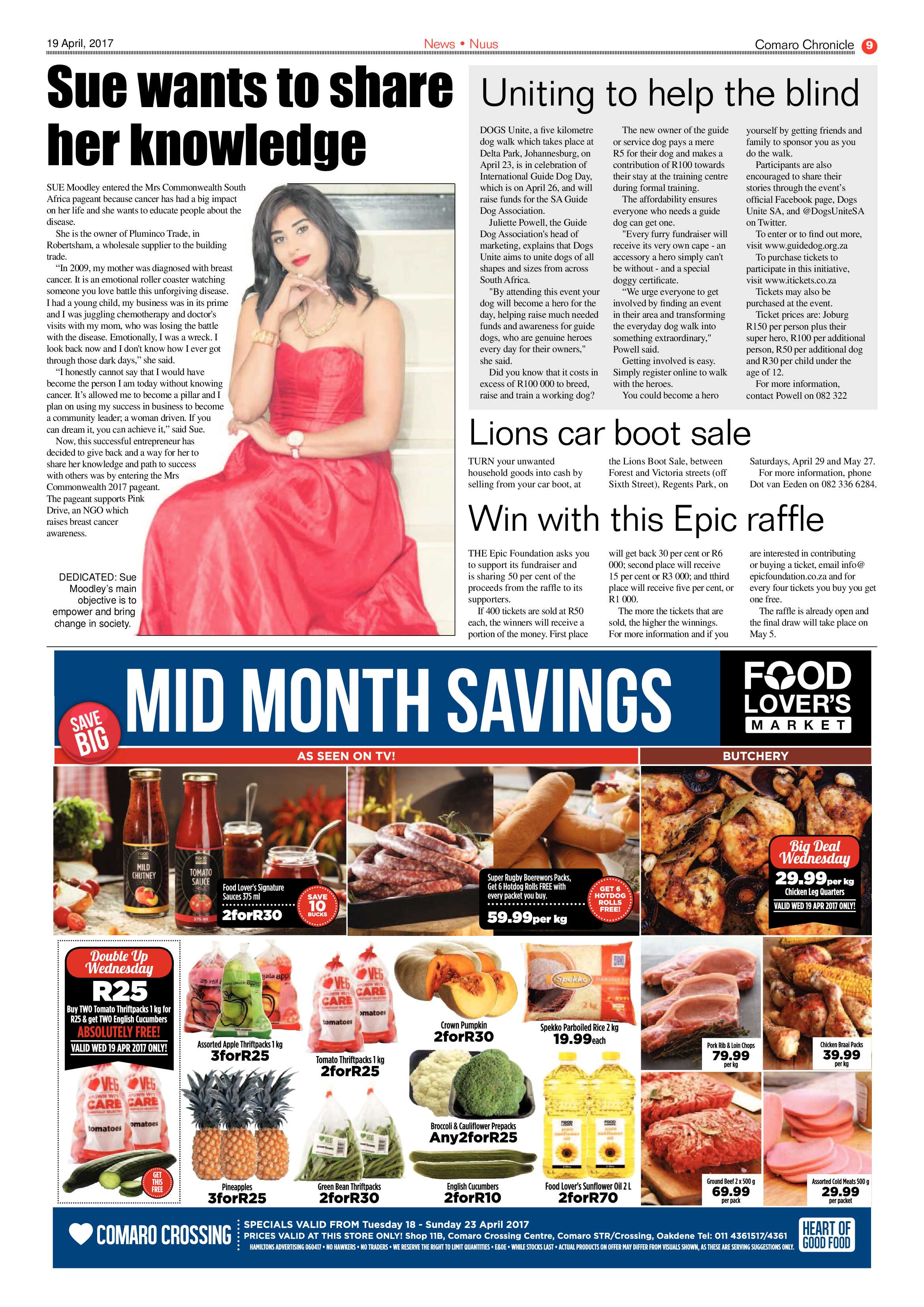 Comaro Chronicle 19 April 2017 page 9