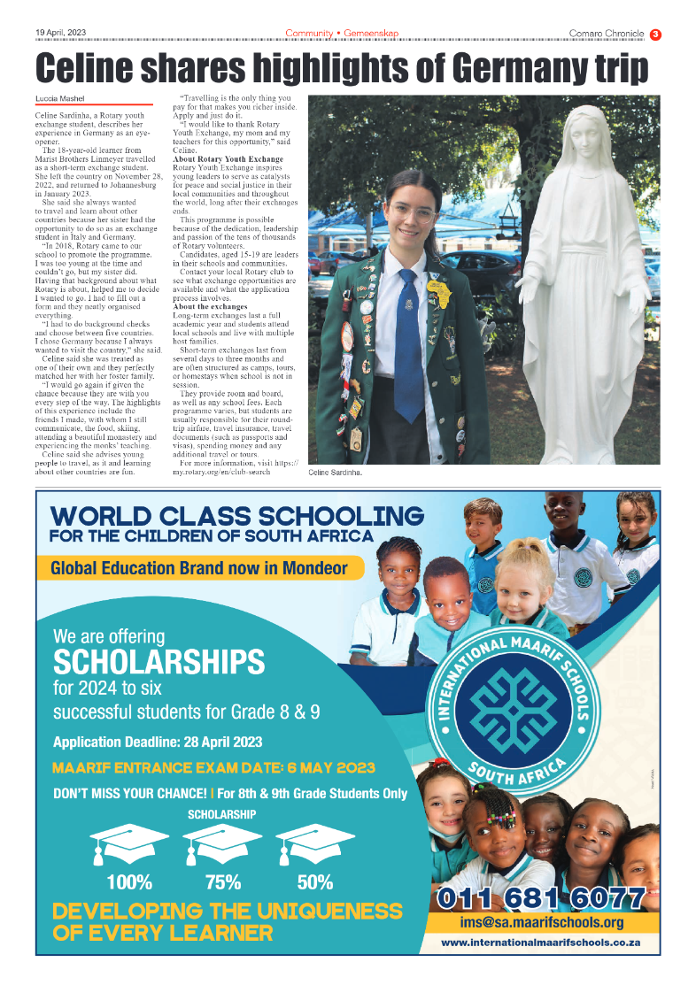 Comaro Chronicle 19 April 2023 page 3