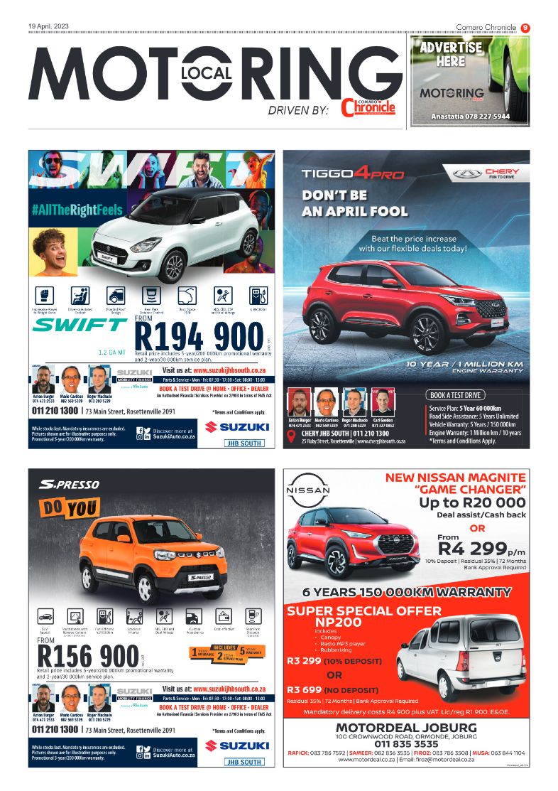 Comaro Chronicle 19 April 2023 page 9