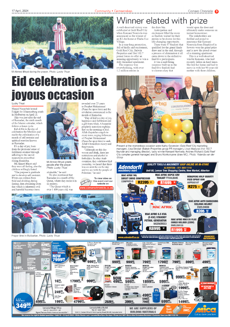 Comaro Chronicle 19 April 2024 page 3