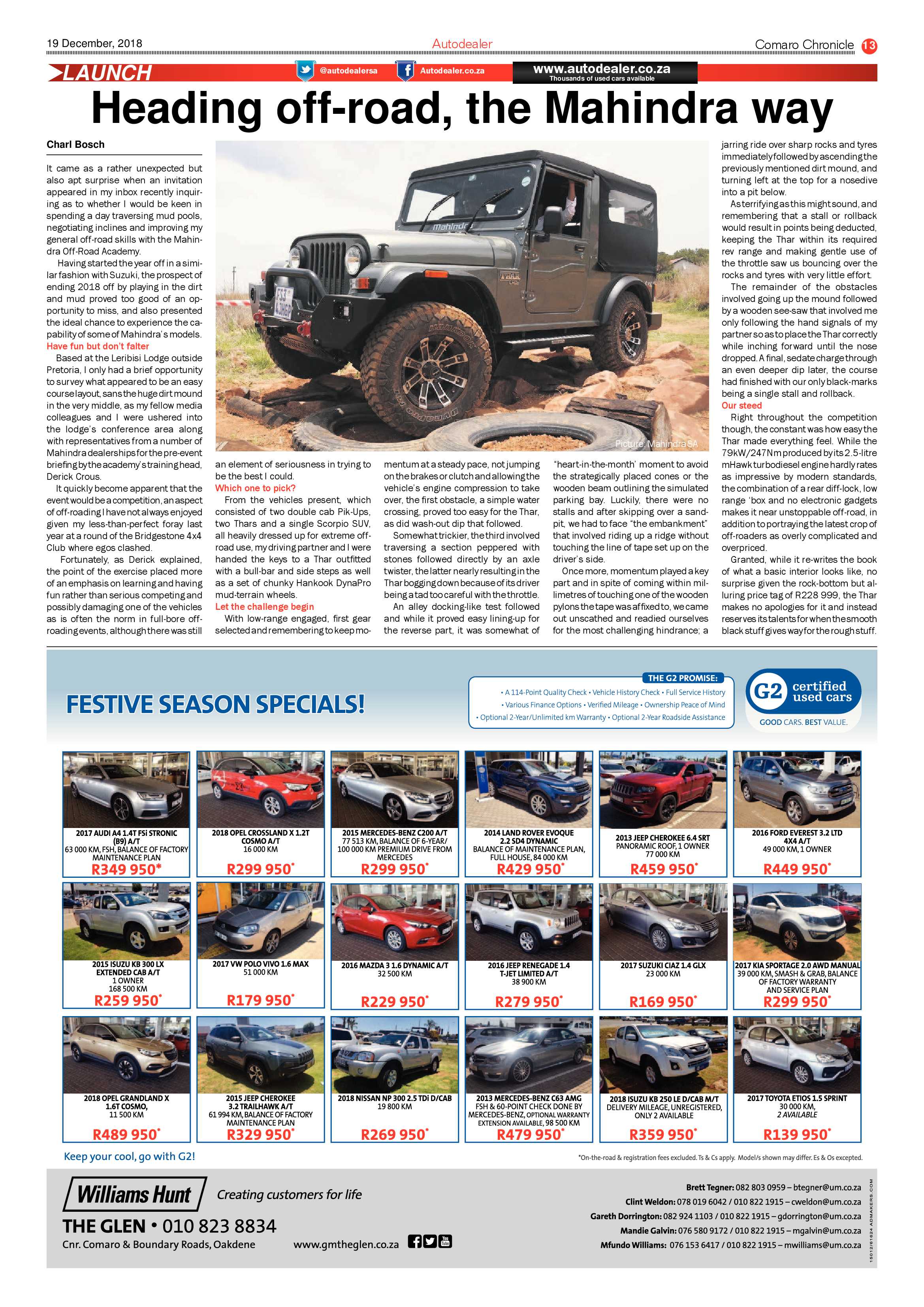 Comaro Chronicle 19 December 2018 page 13