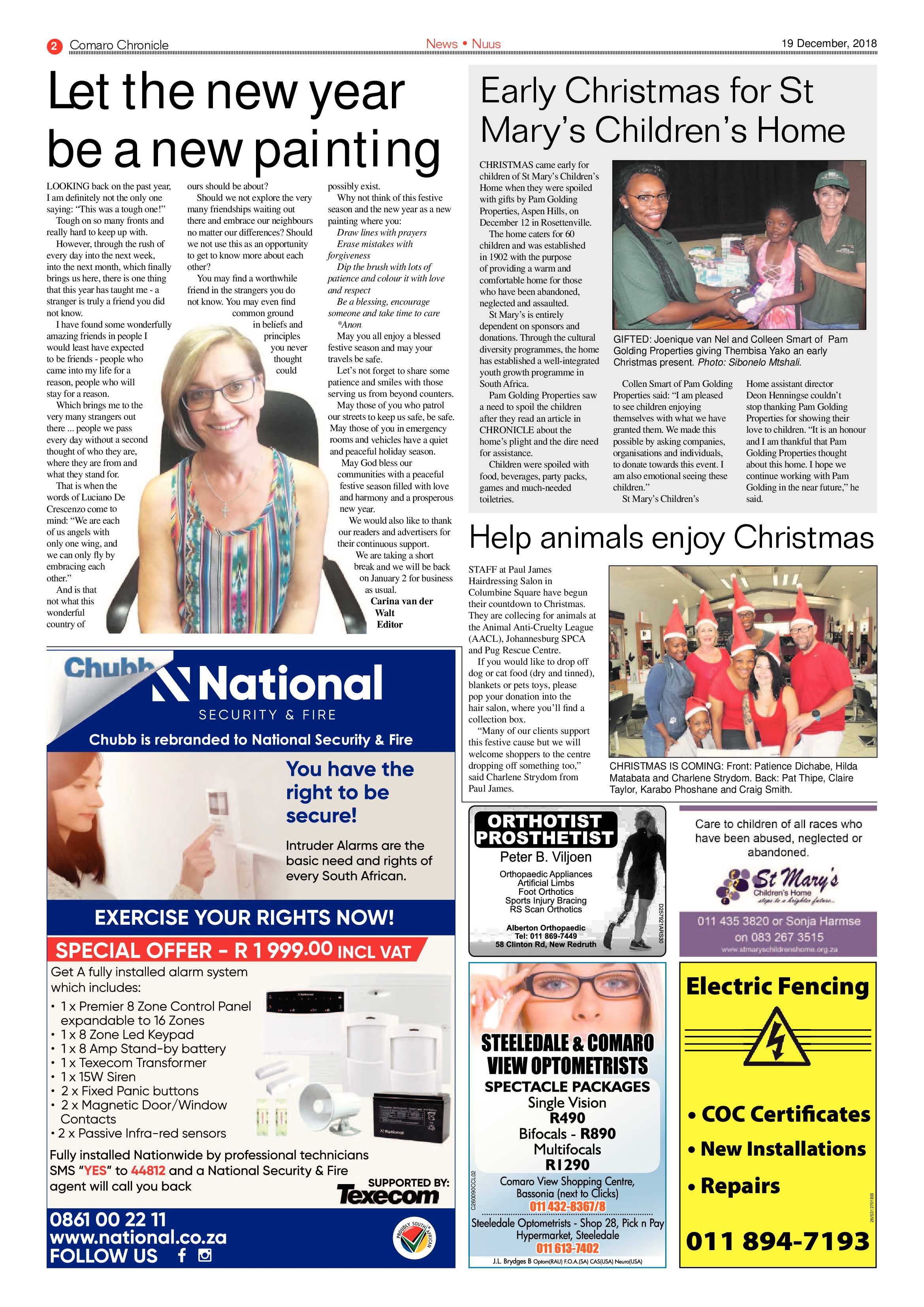 Comaro Chronicle 19 December 2018 page 2