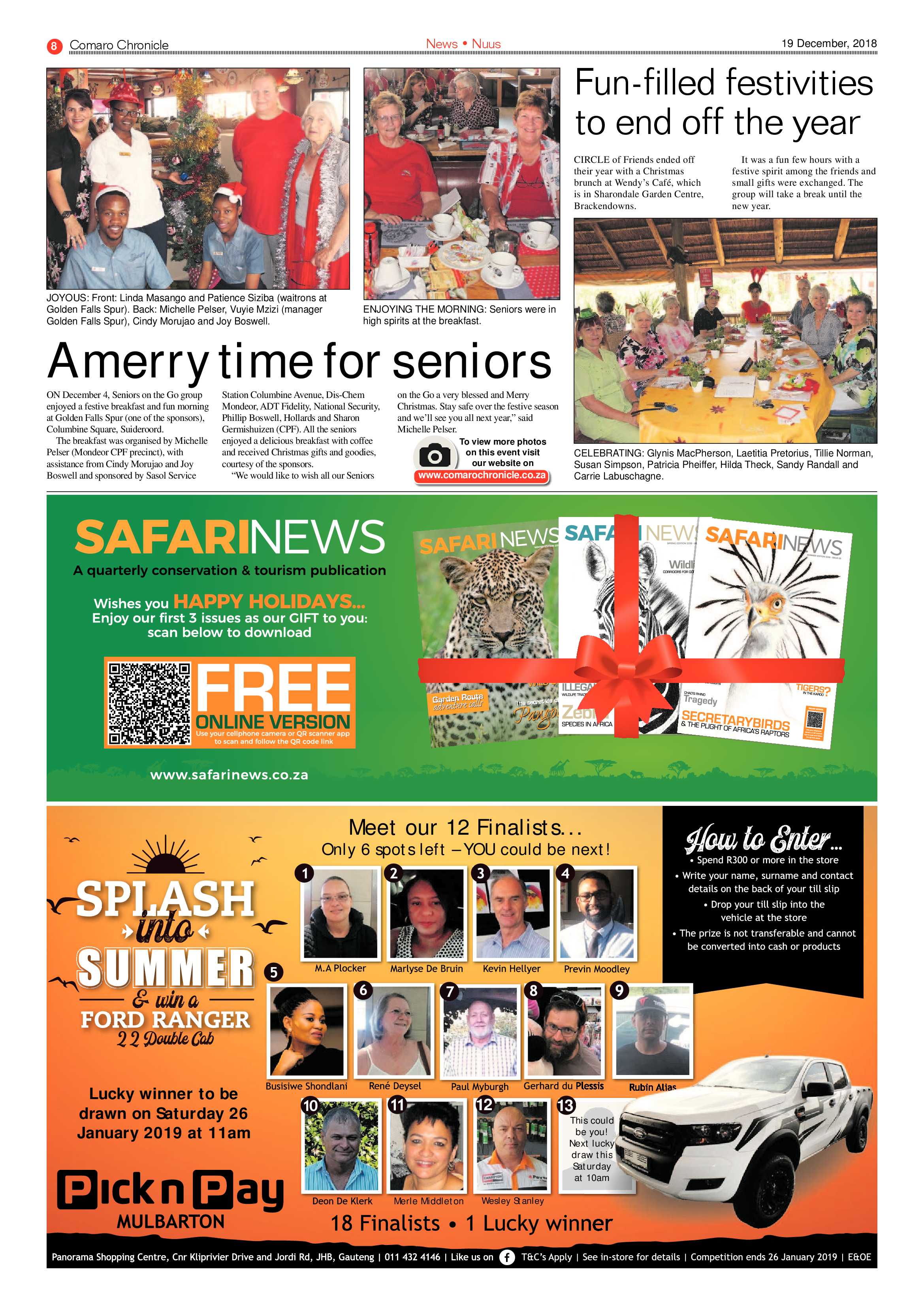 Comaro Chronicle 19 December 2018 page 8