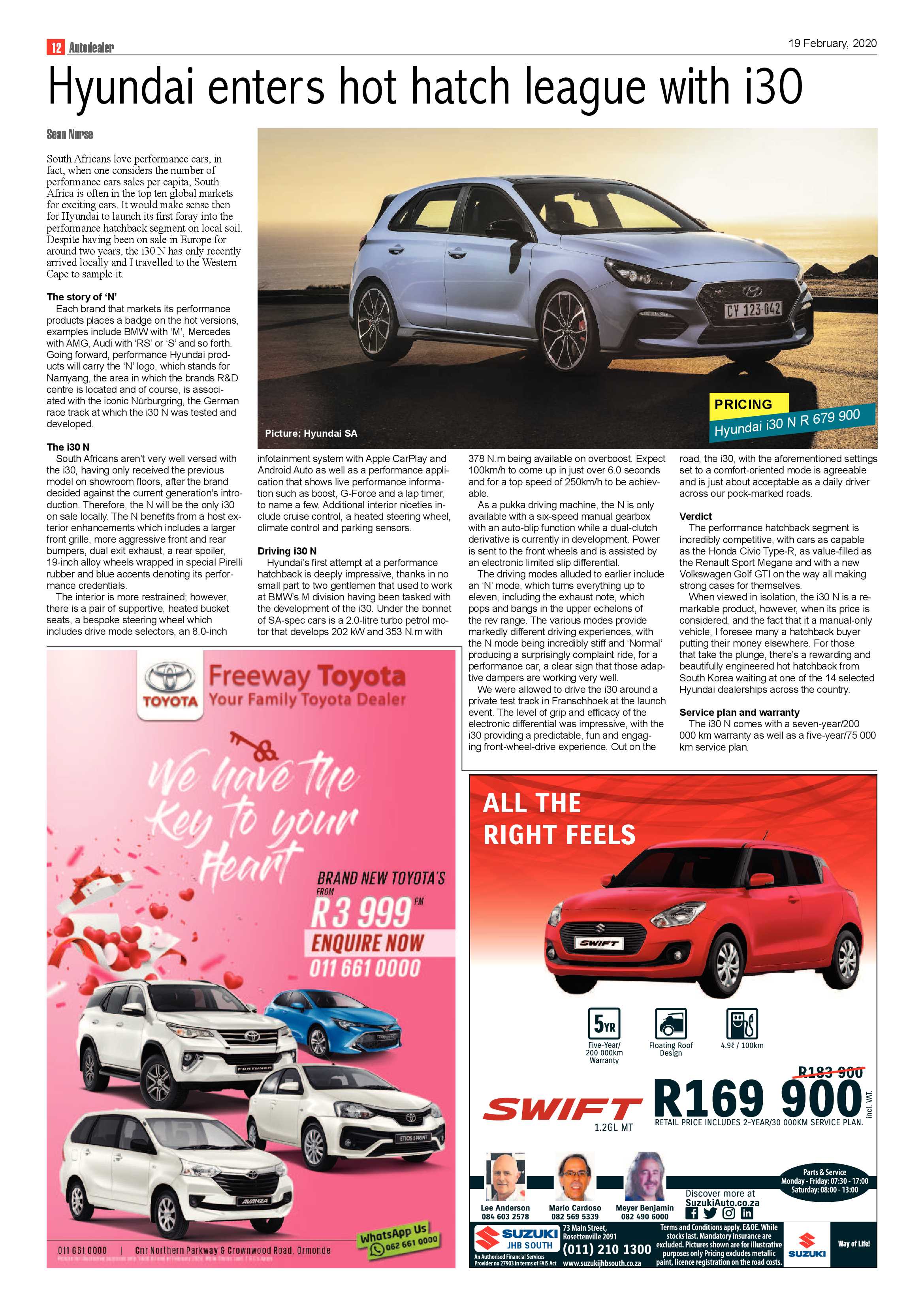 Comaro Chronicle 19 February 2020 page 12