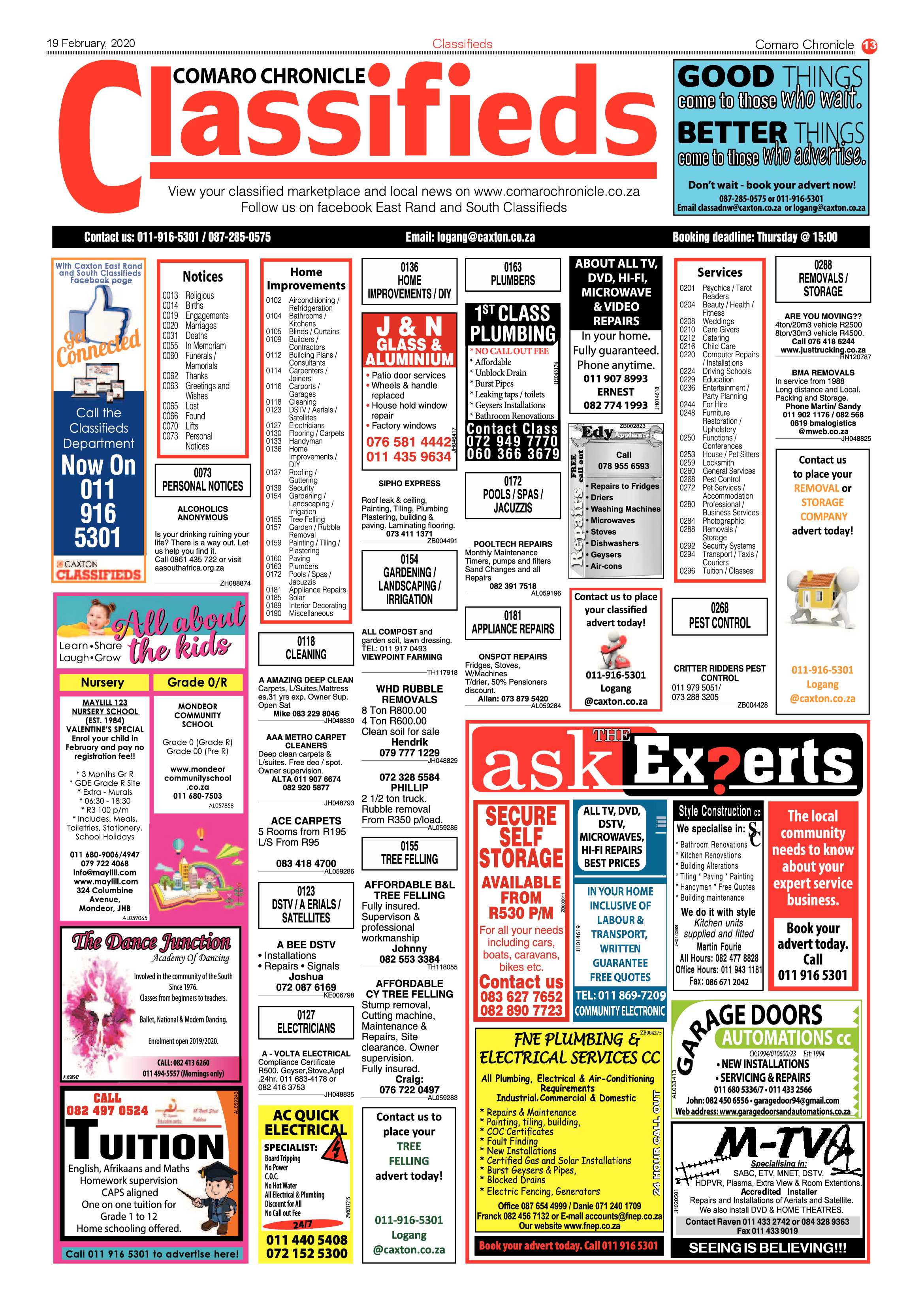 Comaro Chronicle 19 February 2020 page 13