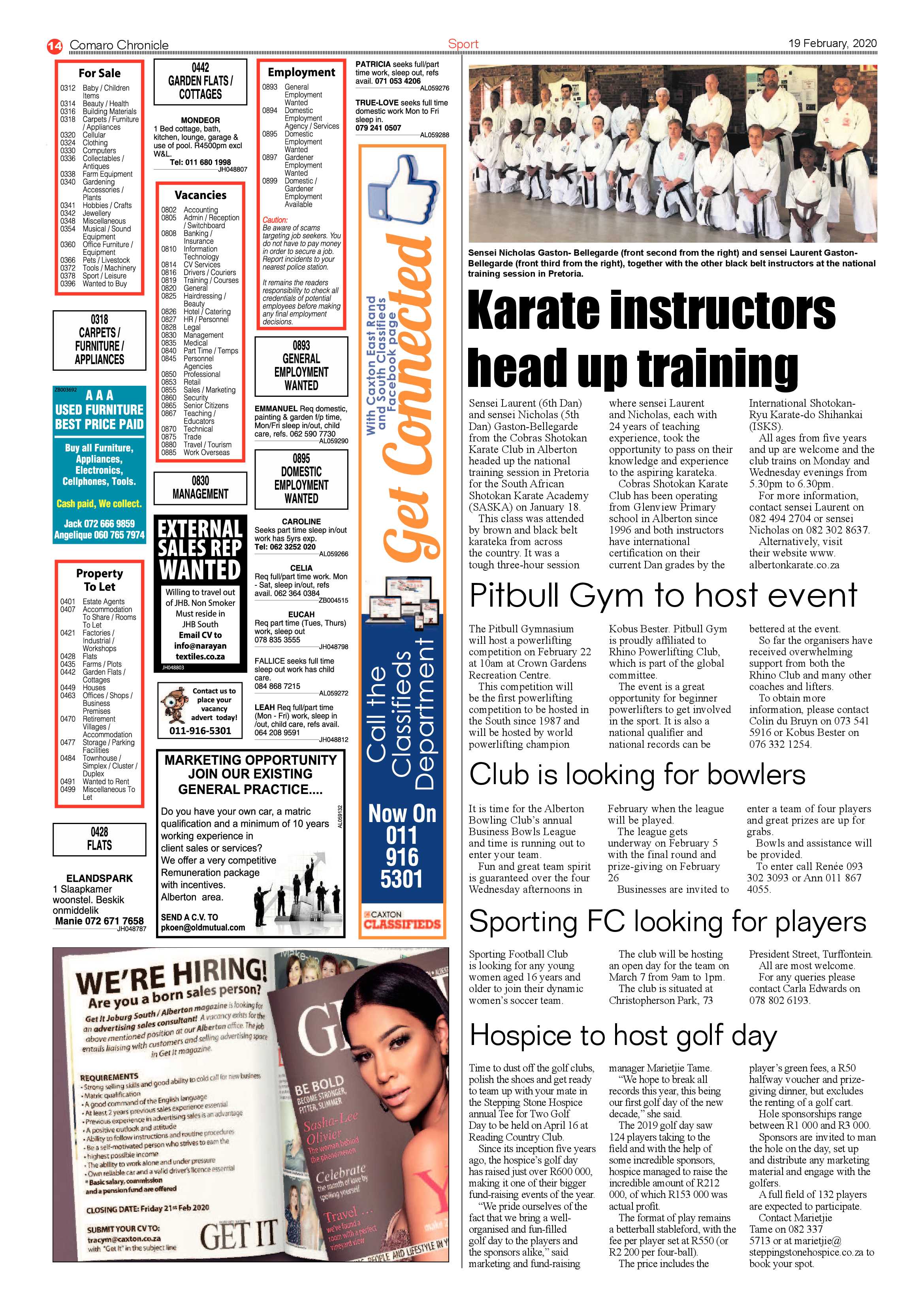 Comaro Chronicle 19 February 2020 page 14