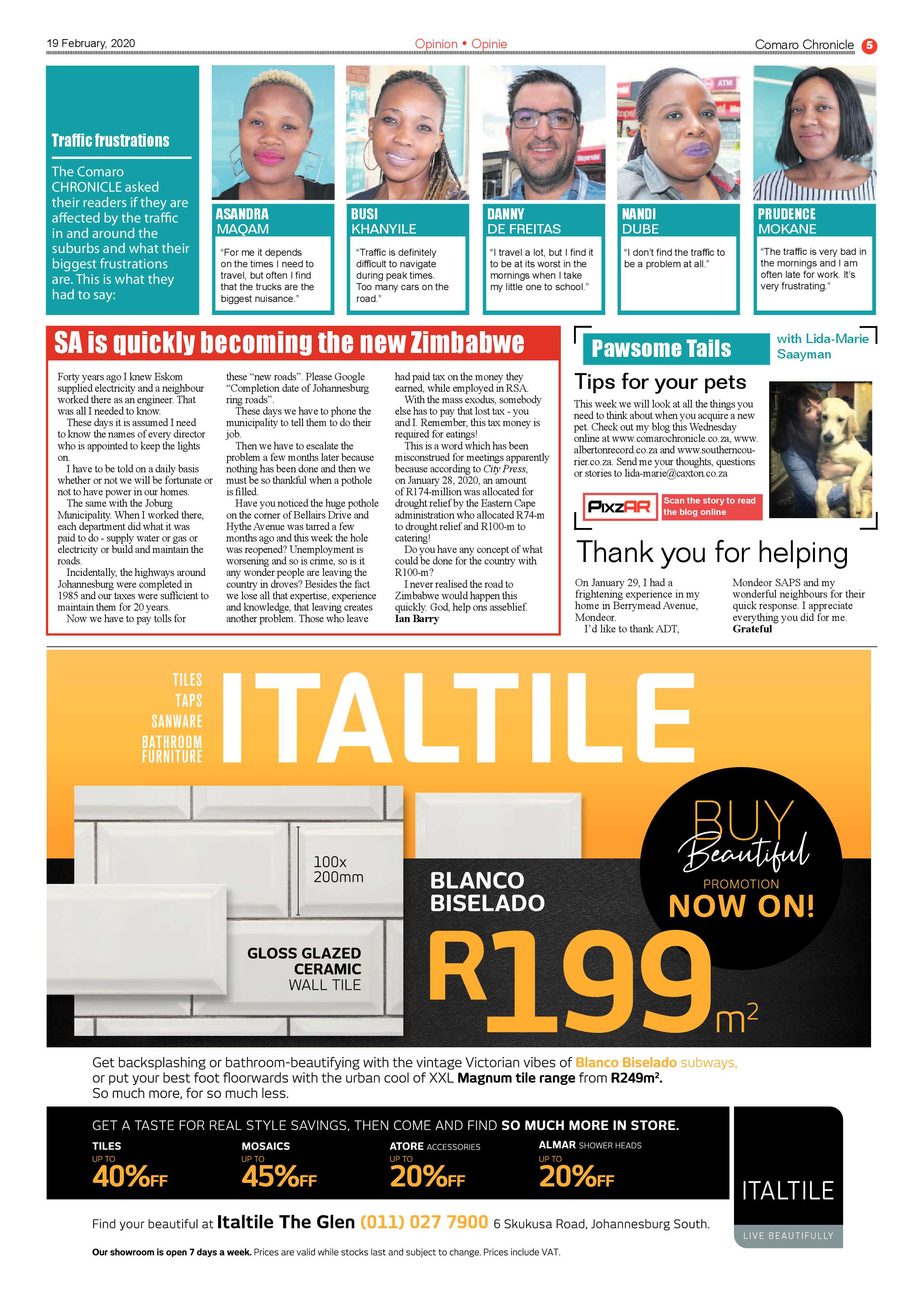 Comaro Chronicle 19 February 2020 page 5