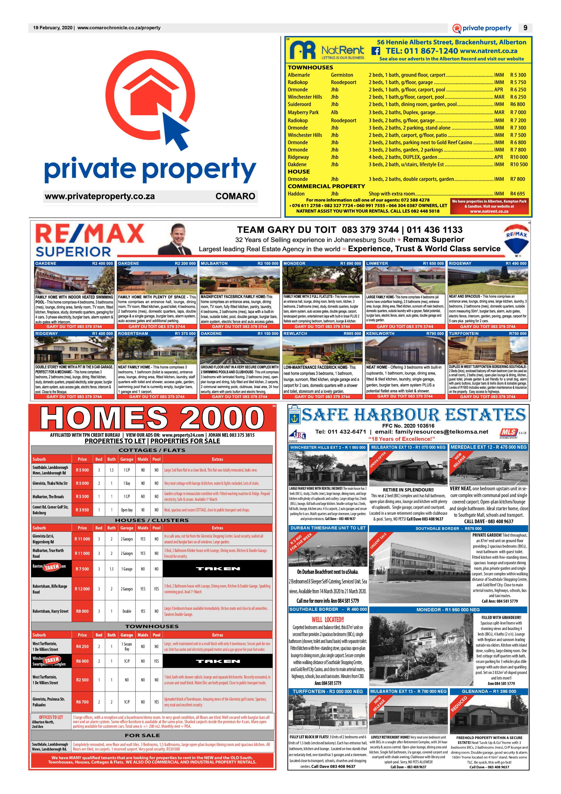 Comaro Chronicle 19 February 2020 page 9