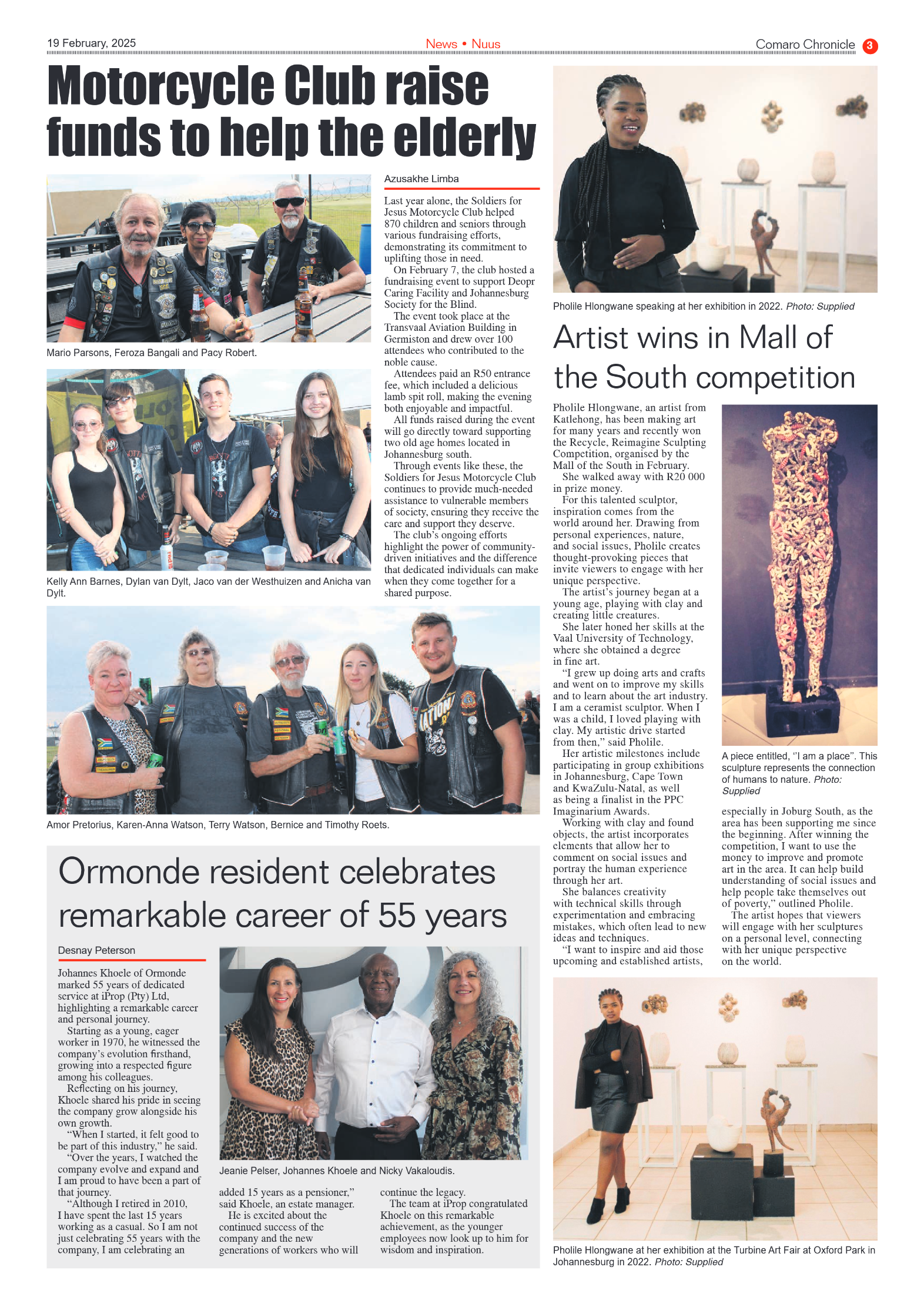 Comaro Chronicle 19 February 2025 page 3