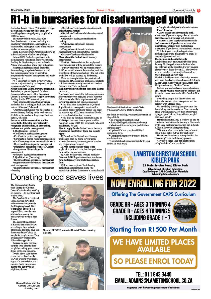 Comaro Chronicle 19 January 2022 page 5