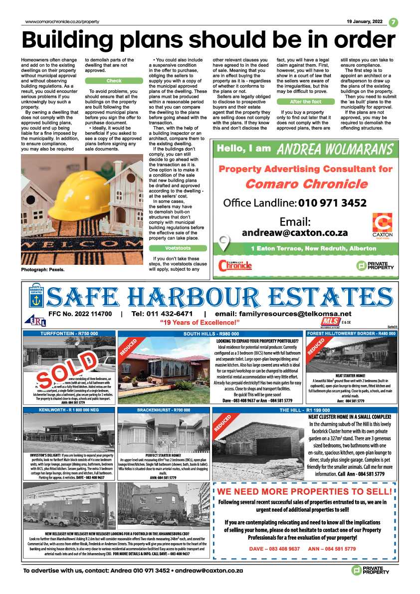 Comaro Chronicle 19 January 2022 page 9