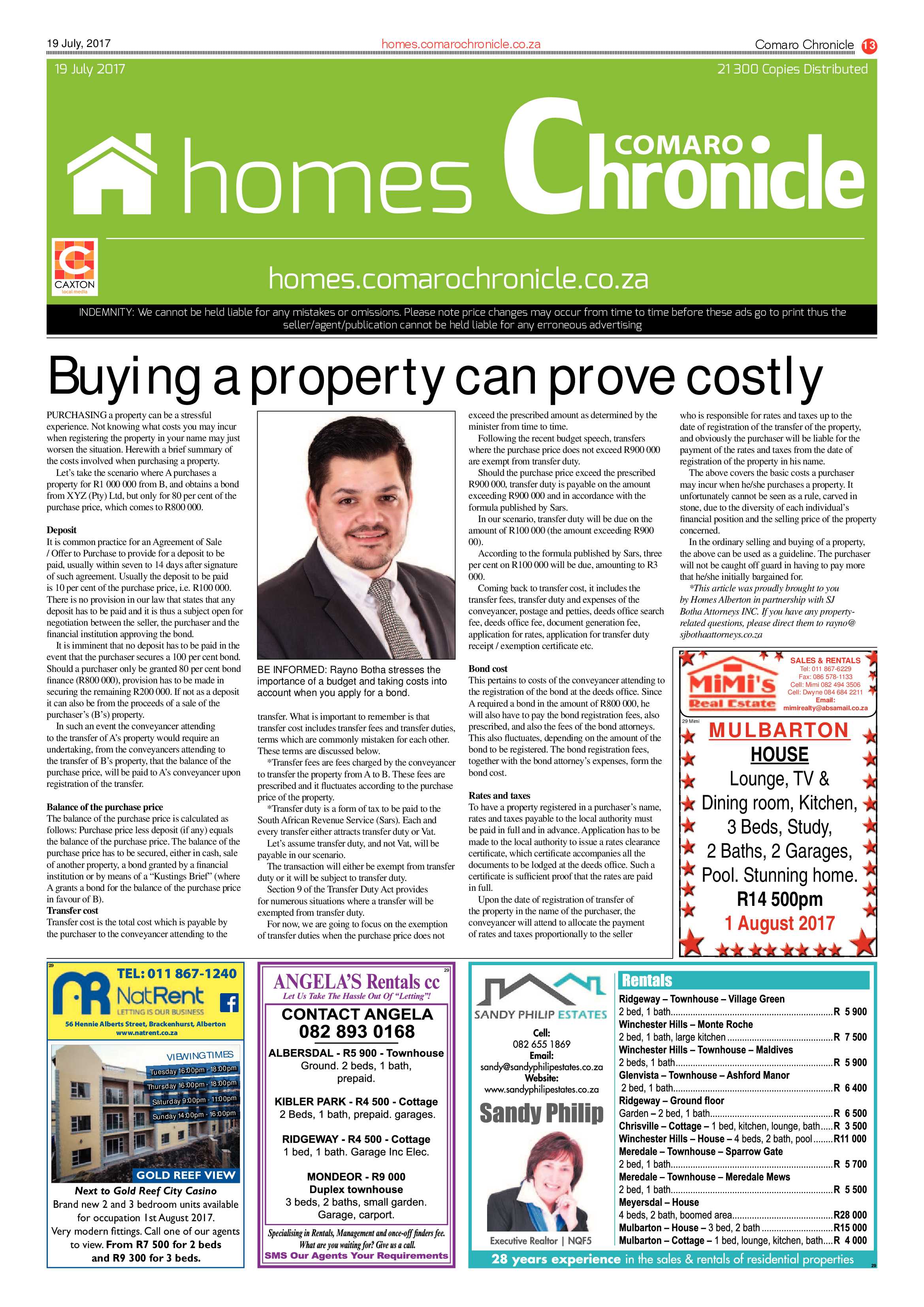 Comaro Chronicle 19 July 2017 page 13